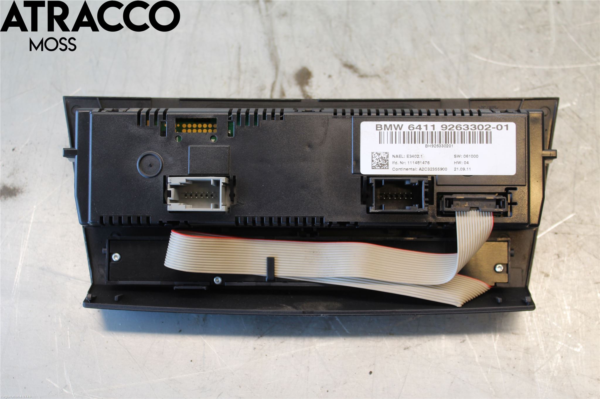 BMW 3 E90/91 SED/TOU 05-12 Ac Styrenhet Ac Manöveren