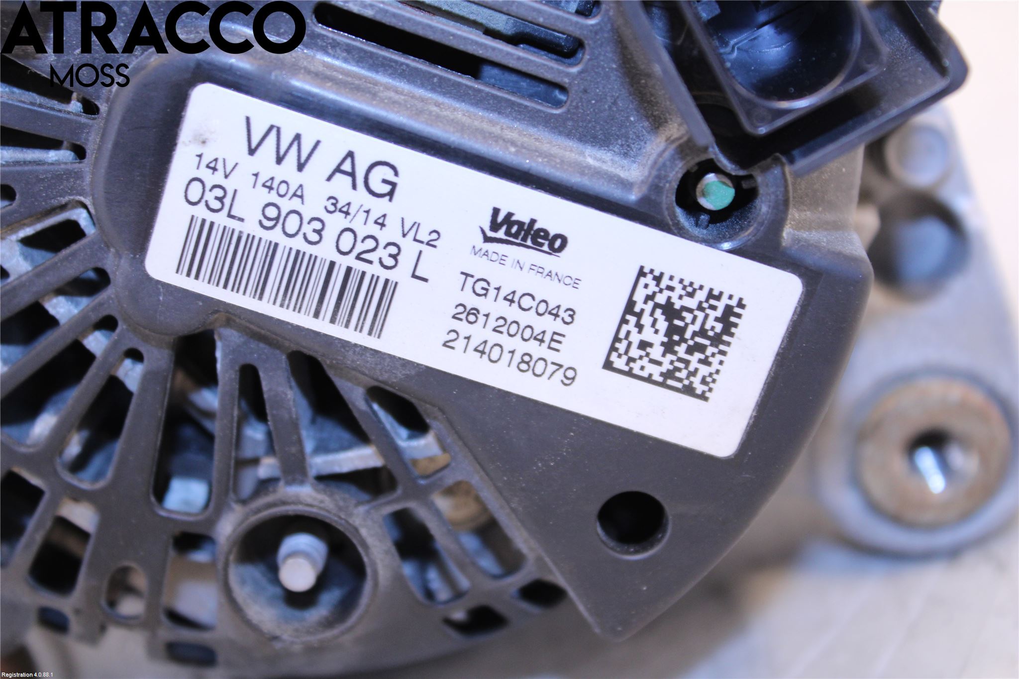 Volkswagen VW GOLF SPORTSVAN 15-20 Generator