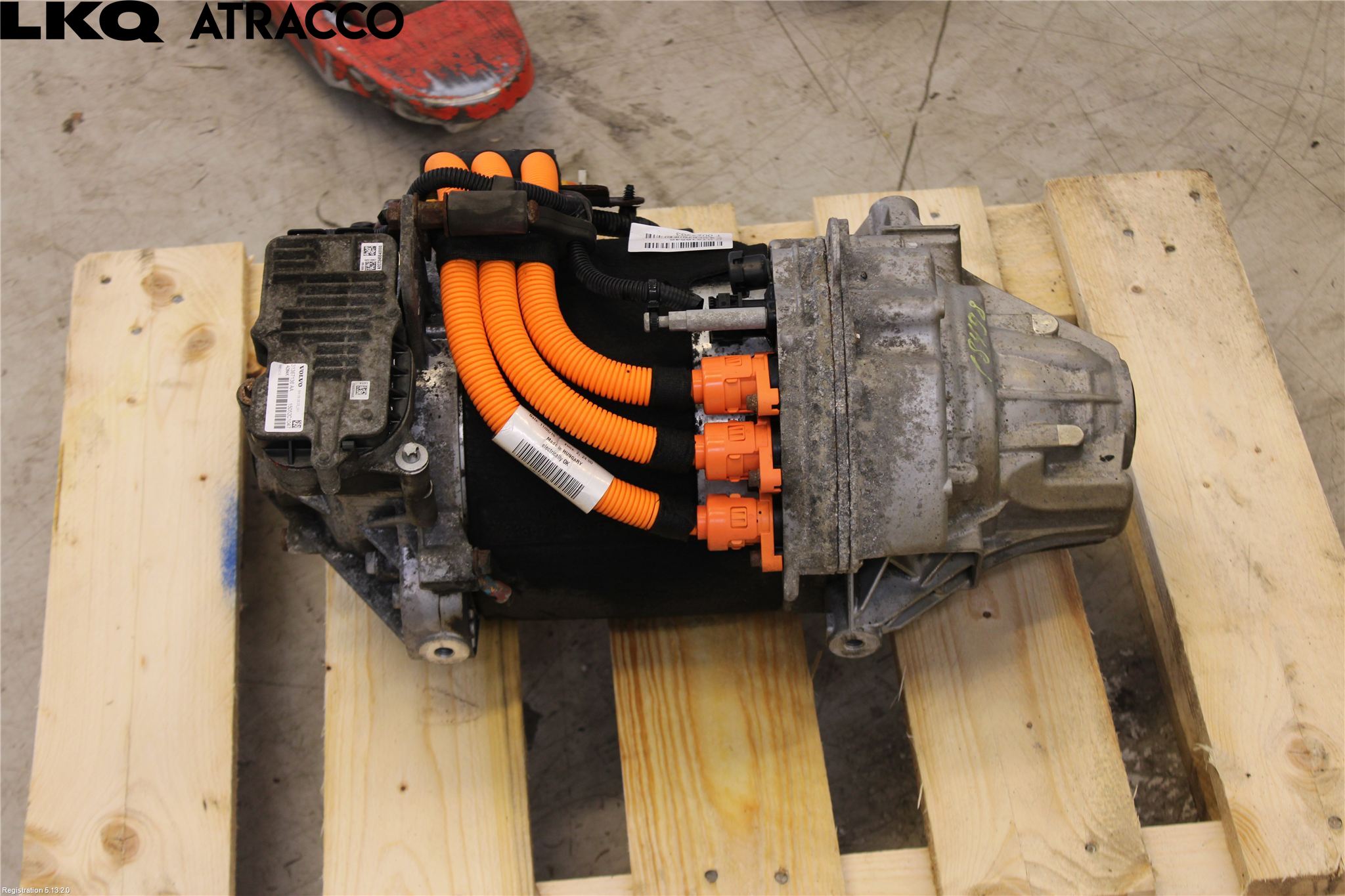 Volvo V60 14-18 Motor Elektrisk Bak