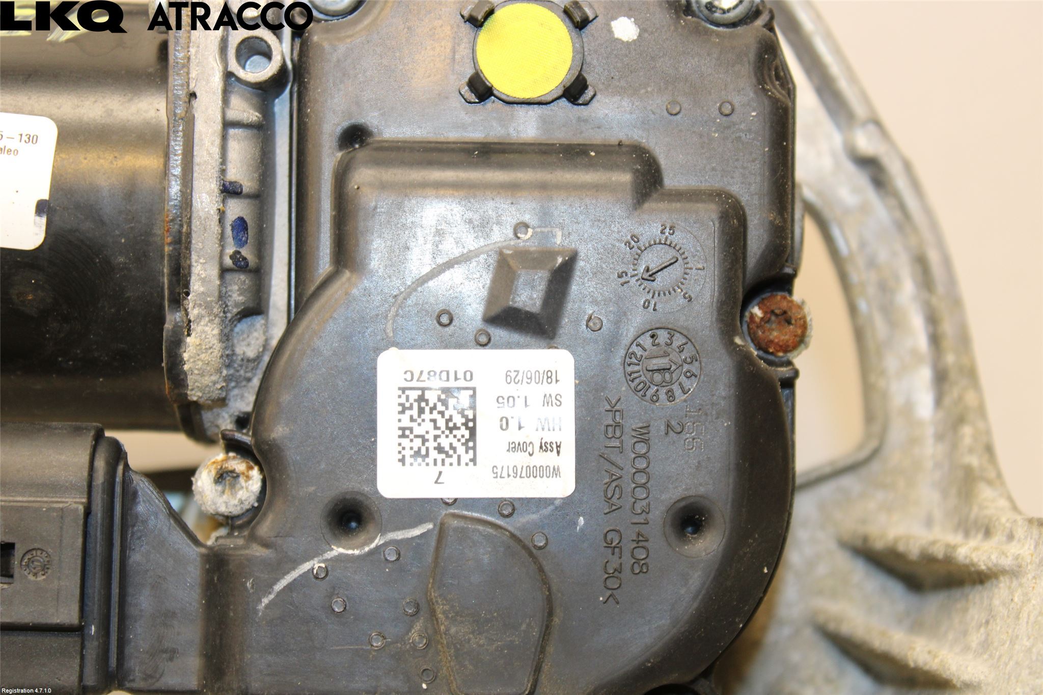 Tesla MODEL X 16- Torkarmotor Vindruta