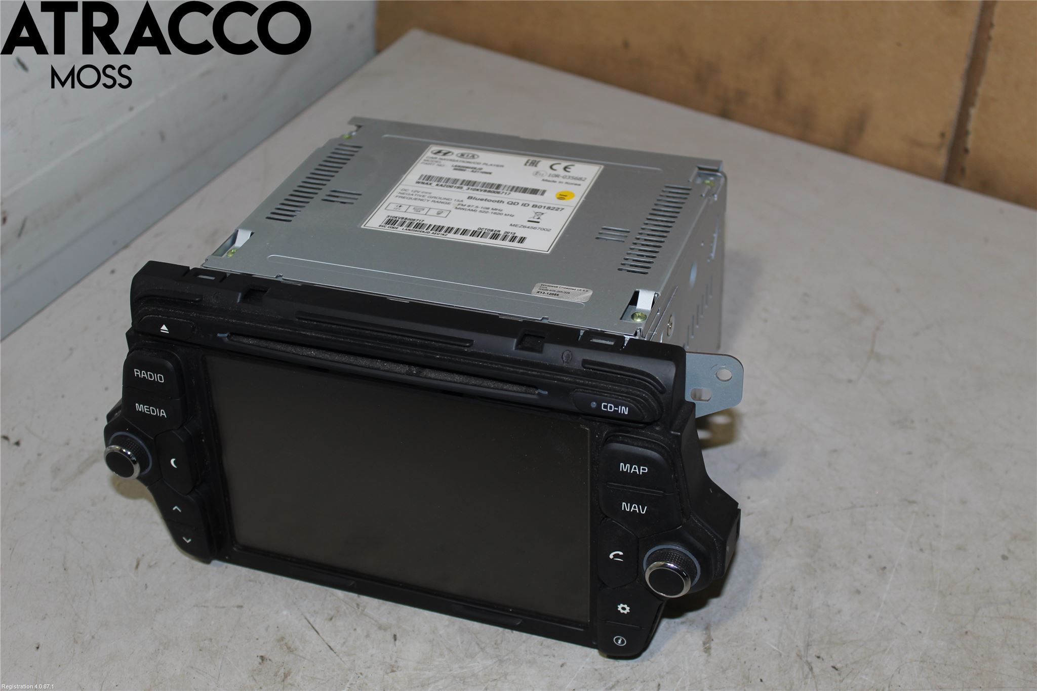 Kia CEED 12-18 Cd Radio - Multimediapanel