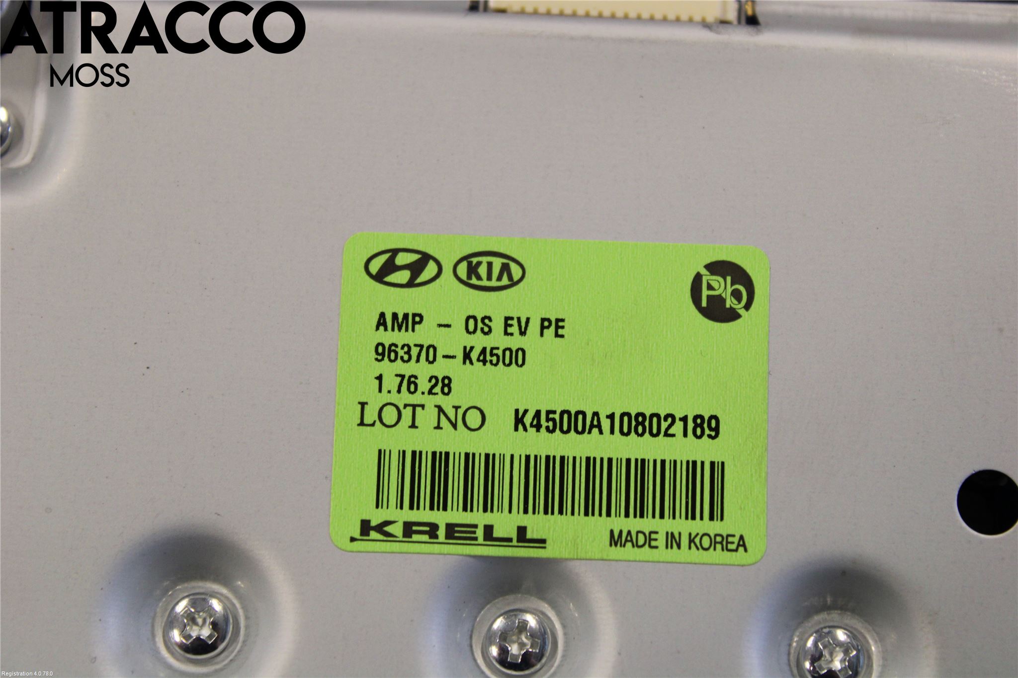 Hyundai KONA/ELECTRIC OS 18-23 Radio-Stereo Förstärkare