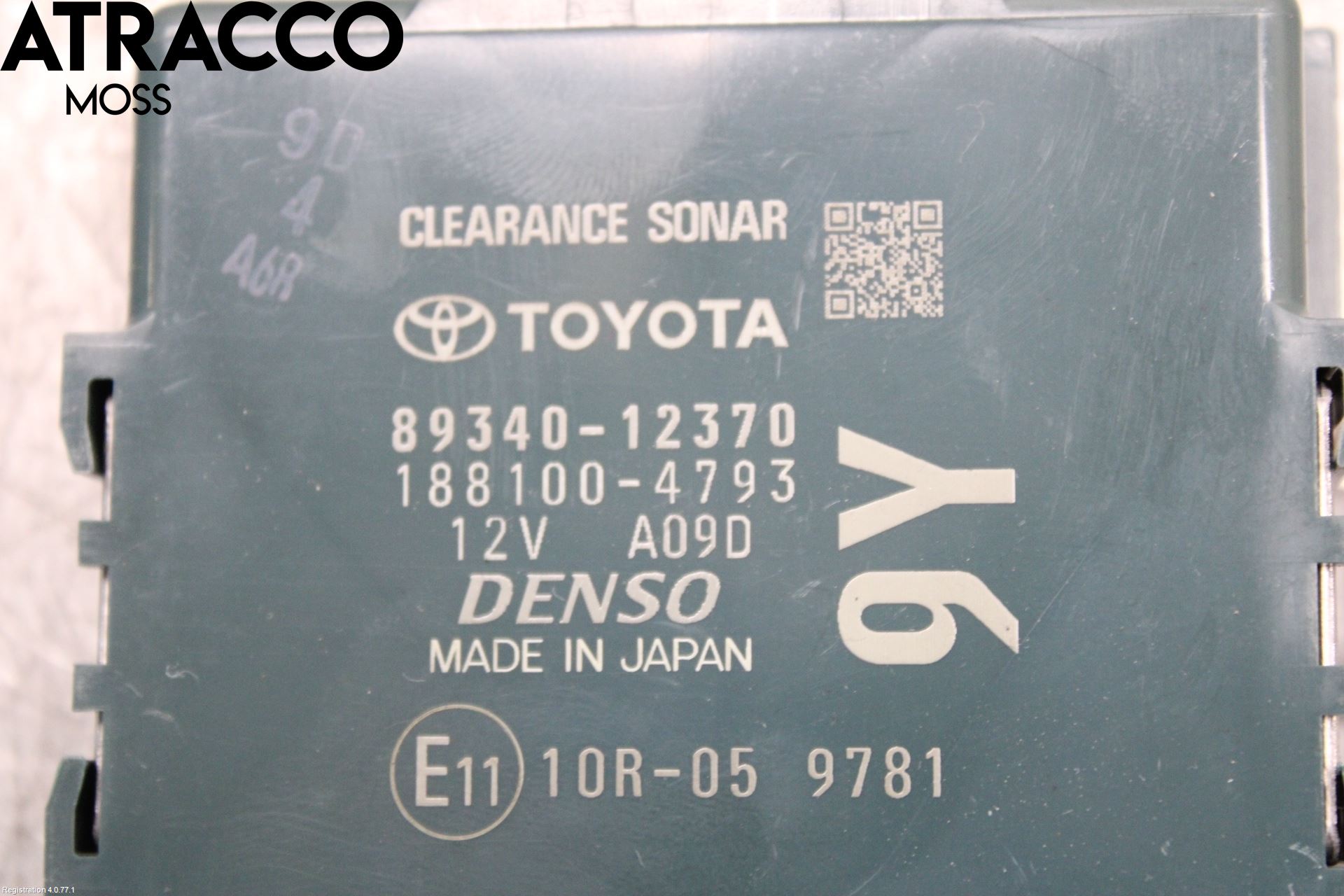 Toyota COROLLA 19- Styrenhet Parkeringshjälp