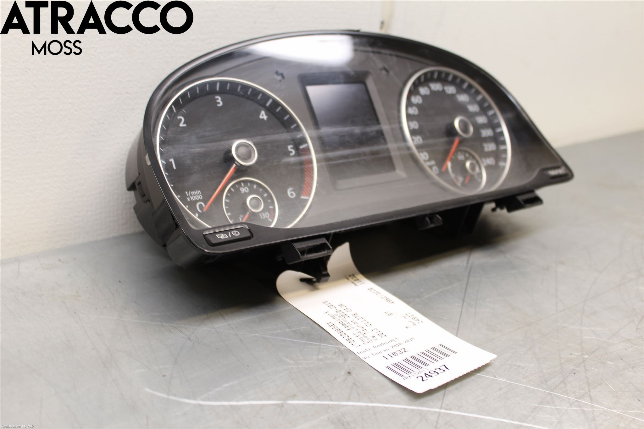 Volkswagen VW TOURAN 10-15 Instrument Komb