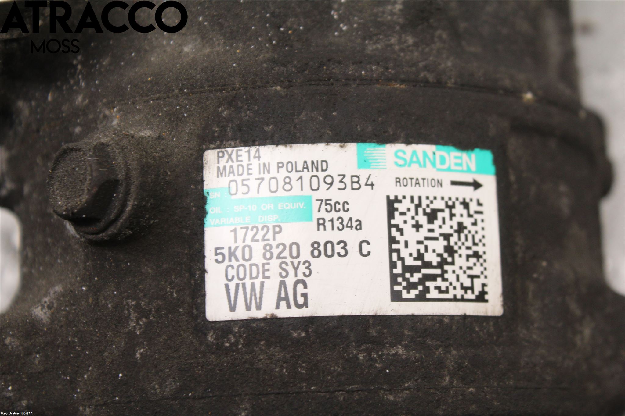 Volkswagen VW POLO 10-17 Ac Kompressor
