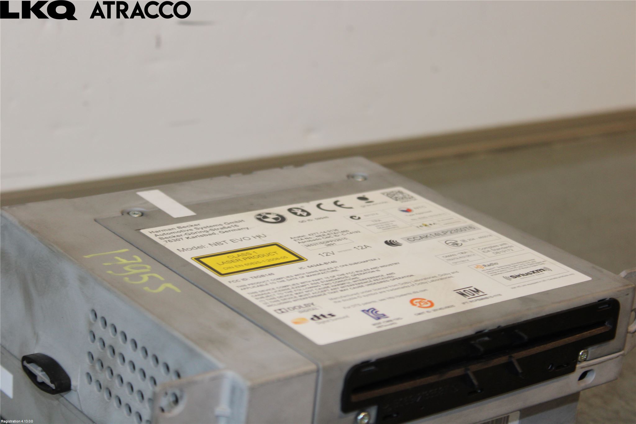 BMW 3 F30/F31/F80 12-19 Cd Radio - Multimediapanel