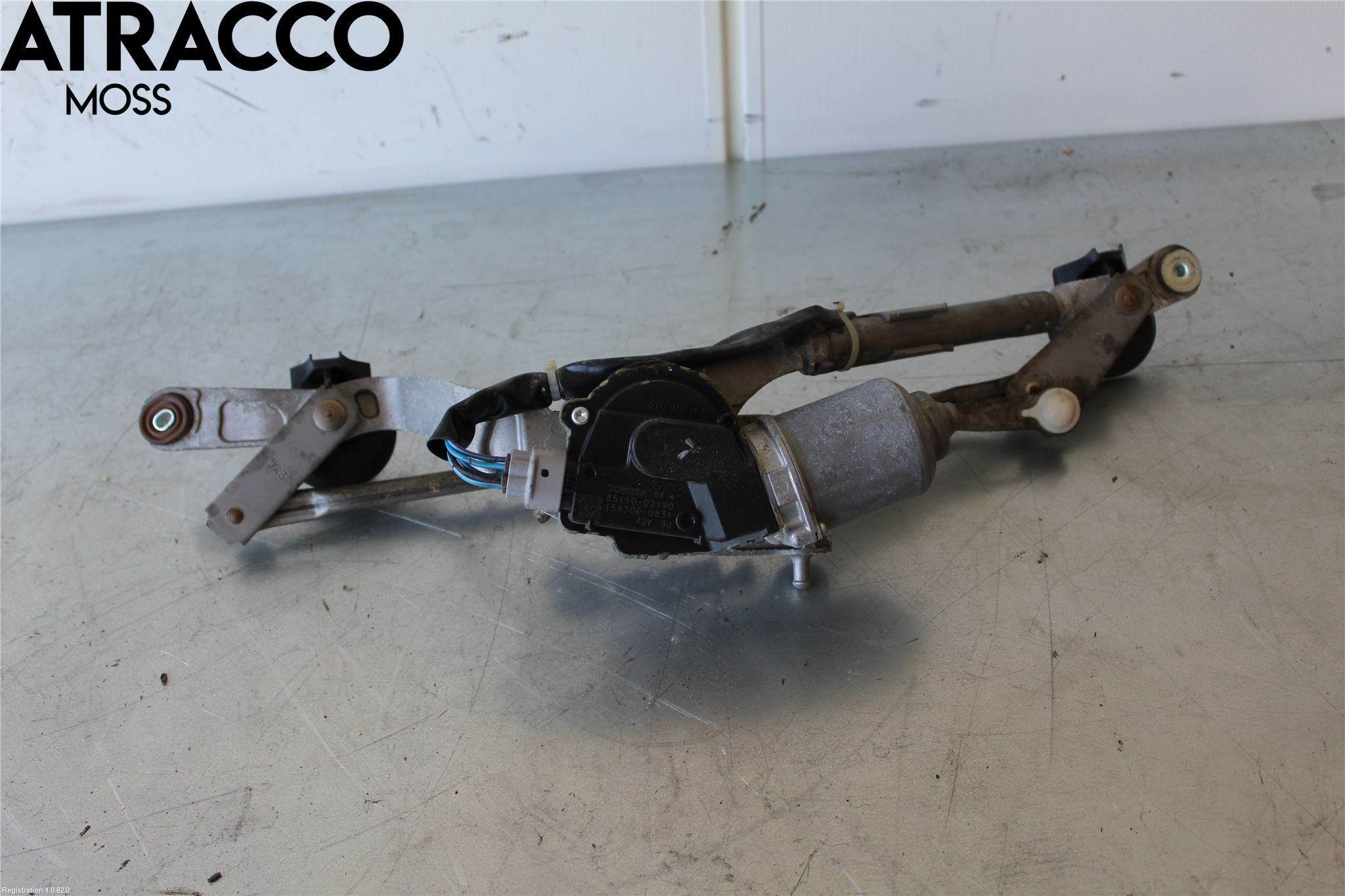 Toyota AURIS 10-12 Torkarmotor Vindruta