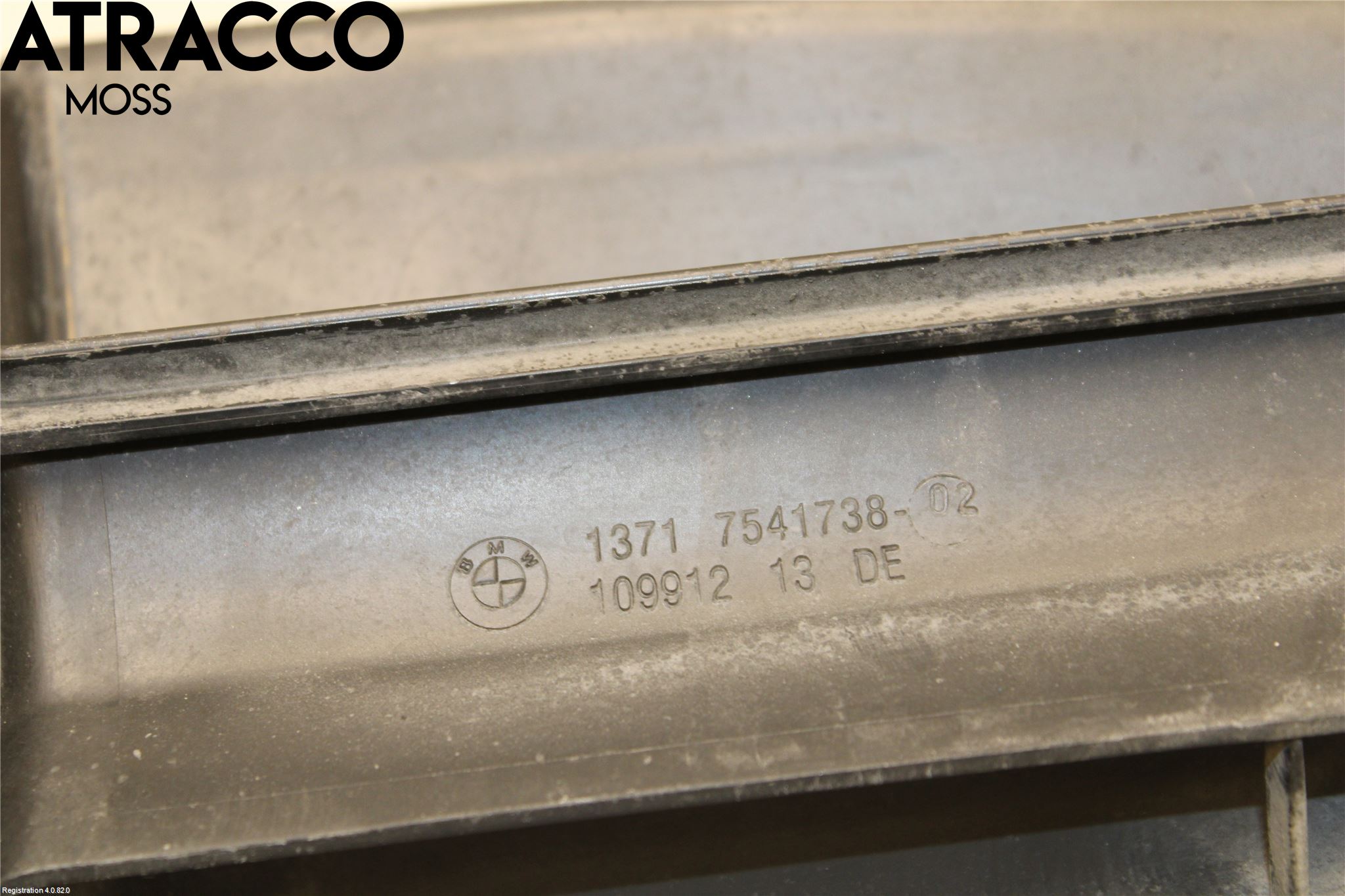 BMW 3 E90/91 SED/TOU 05-12 Deflektor Plåt-Plast Kylning