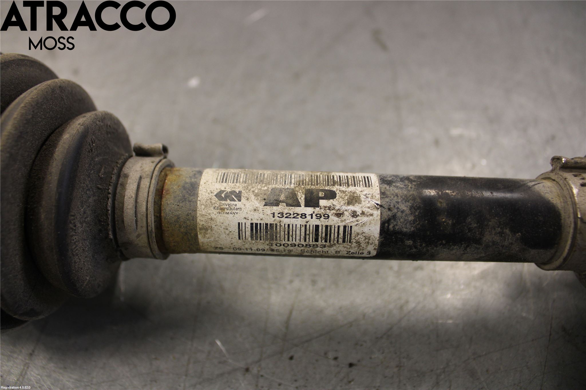 Opel INSIGNIA 09-16 Drivaxel Fram Vänster