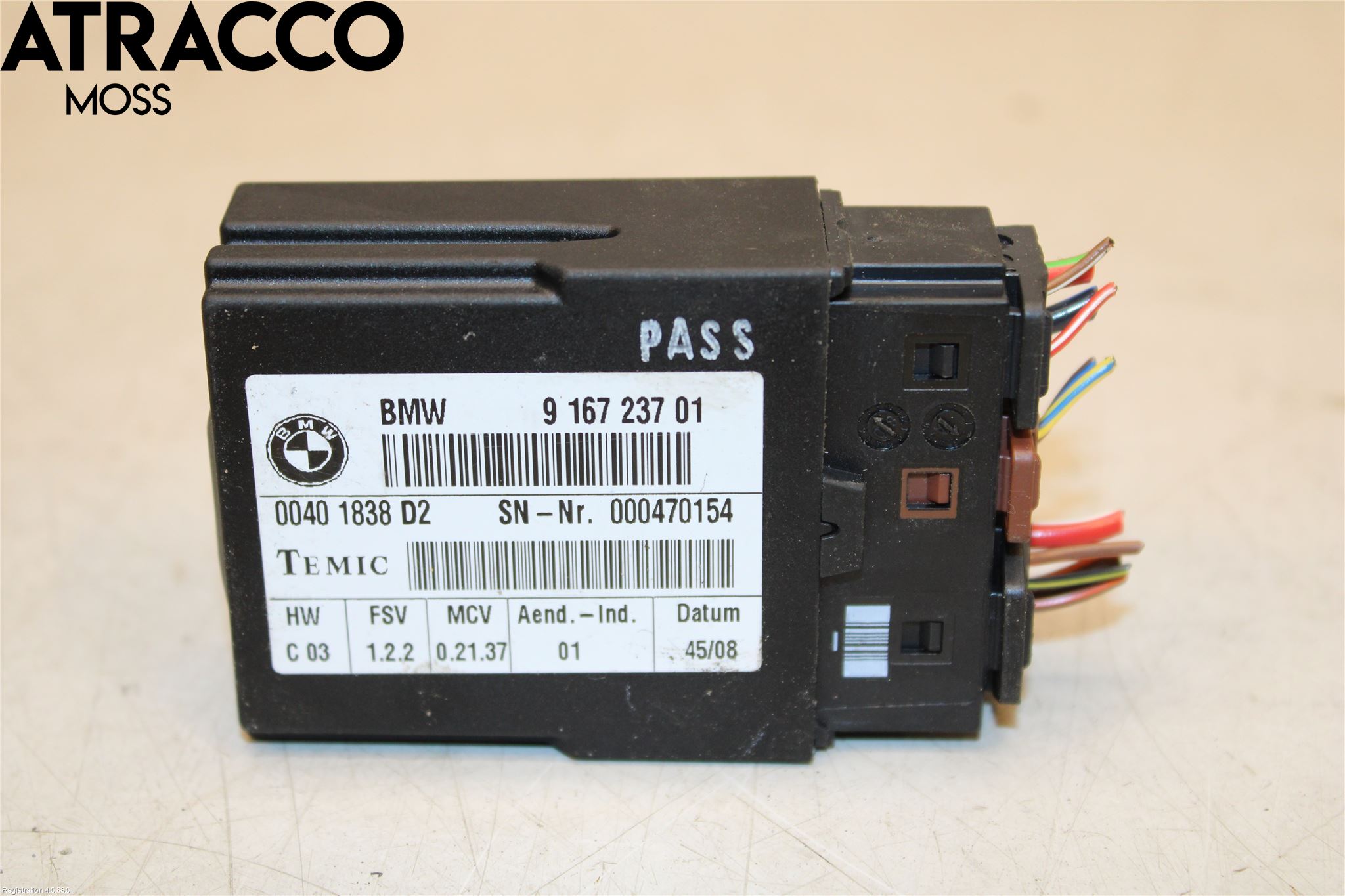 BMW 5 E60/61 Sed/Tou 02-10 Styrenhet Övrigt