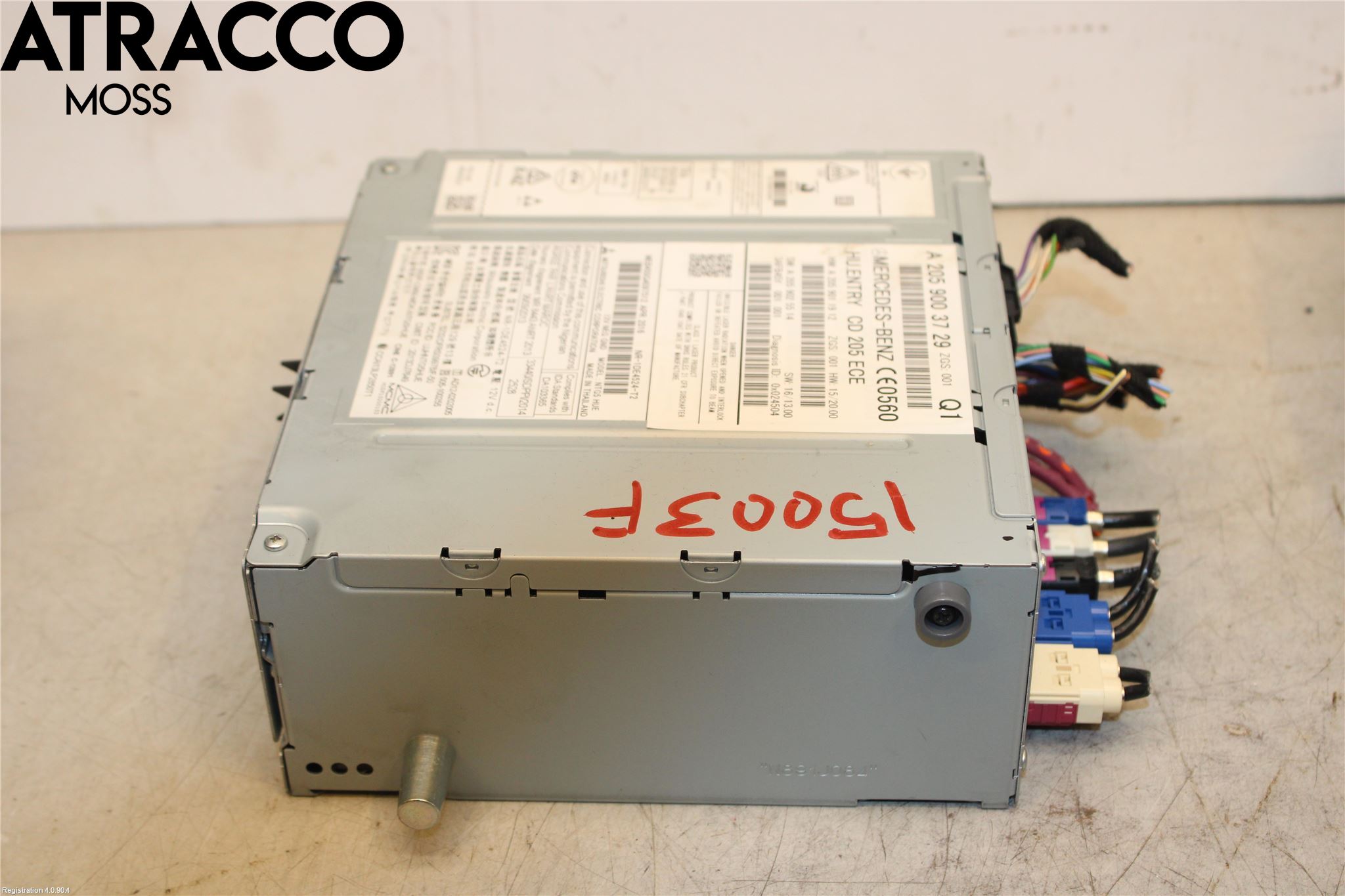 Mercedes-Benz MB C-KLASS (W205) 14-21 Cd Radio - Multimediapanel
