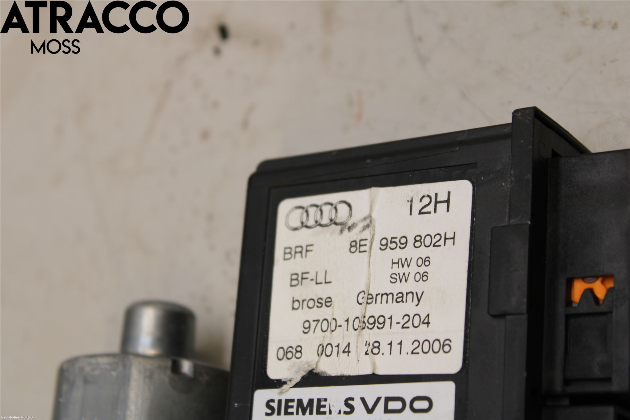 Audi A4/S4 05-07 Fönsterhissmotor