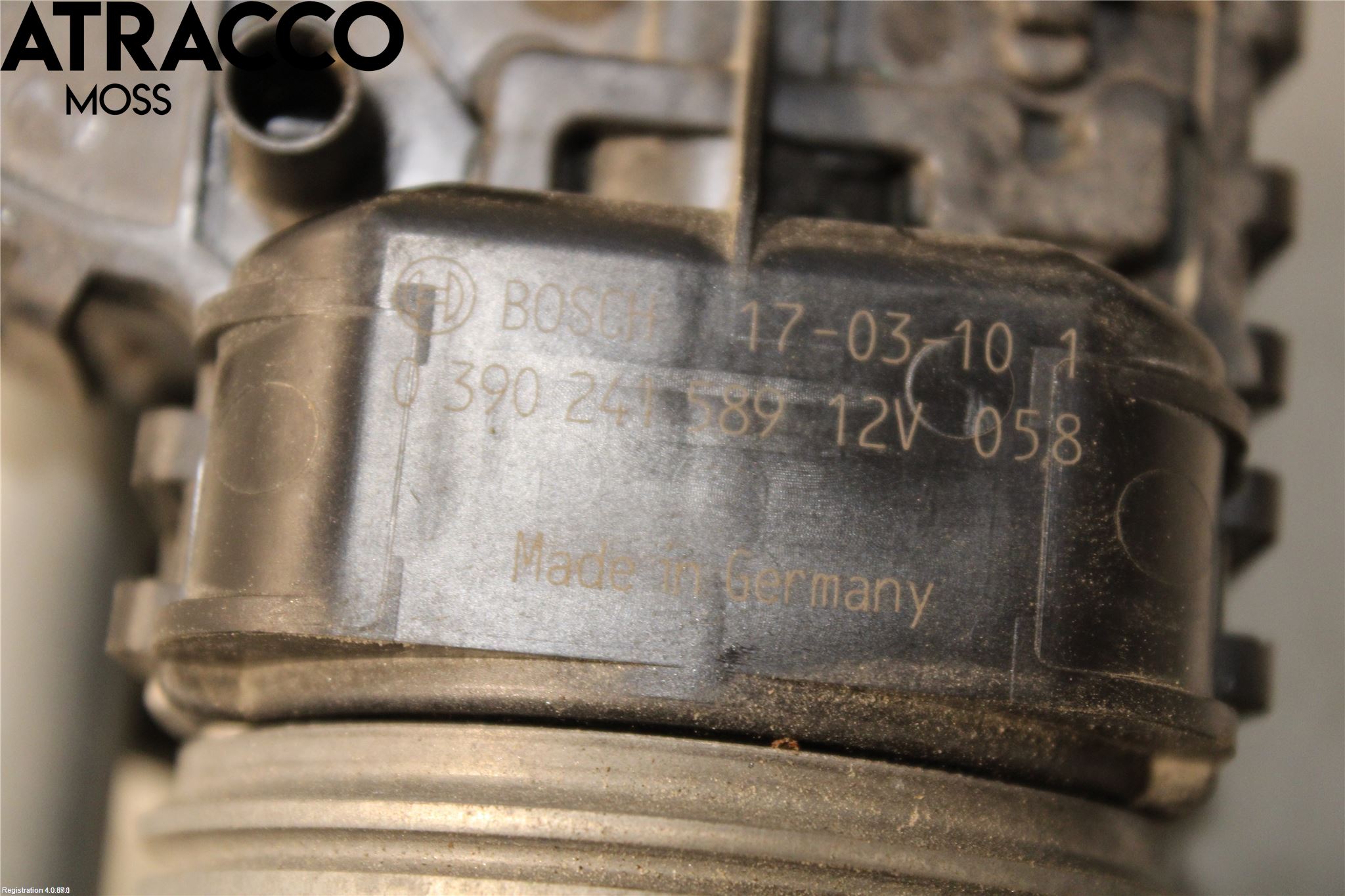 Peugeot 2008 13-20 Torkarmotor Vindruta