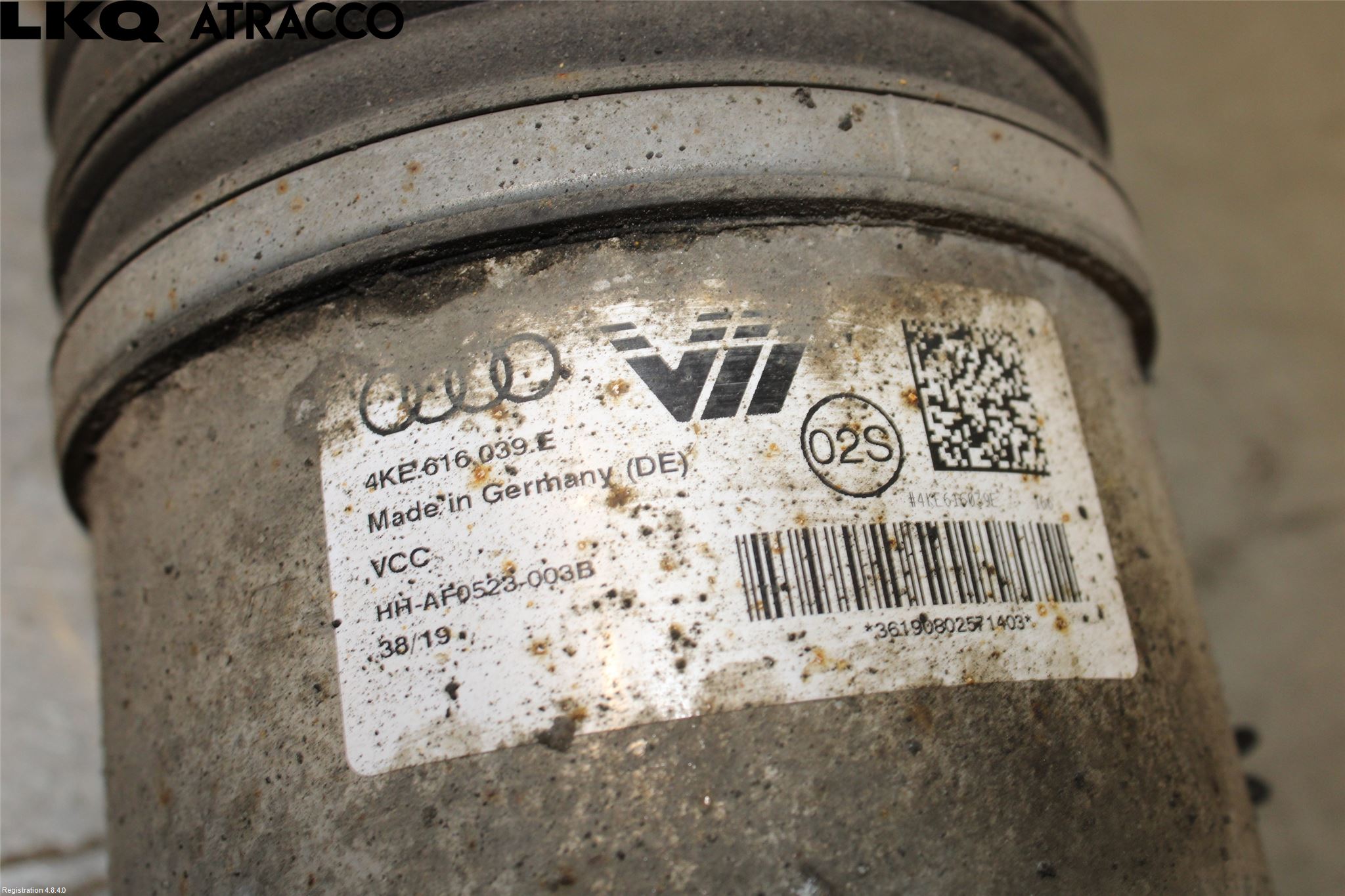 Audi E-TRON, S GE 19- Fjäderben Fram Vänster