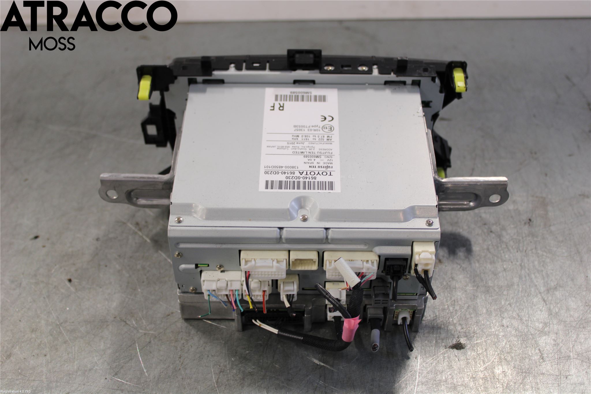 Toyota YARIS XP130 15-20 Cd Radio - Multimediapanel