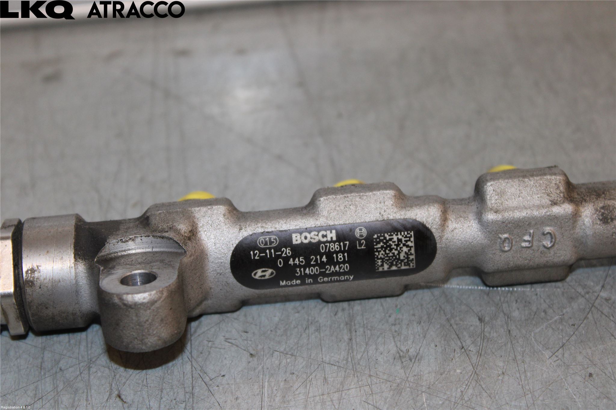 Kia SPORTAGE (SL) 11-15 Inj. Fuelrail