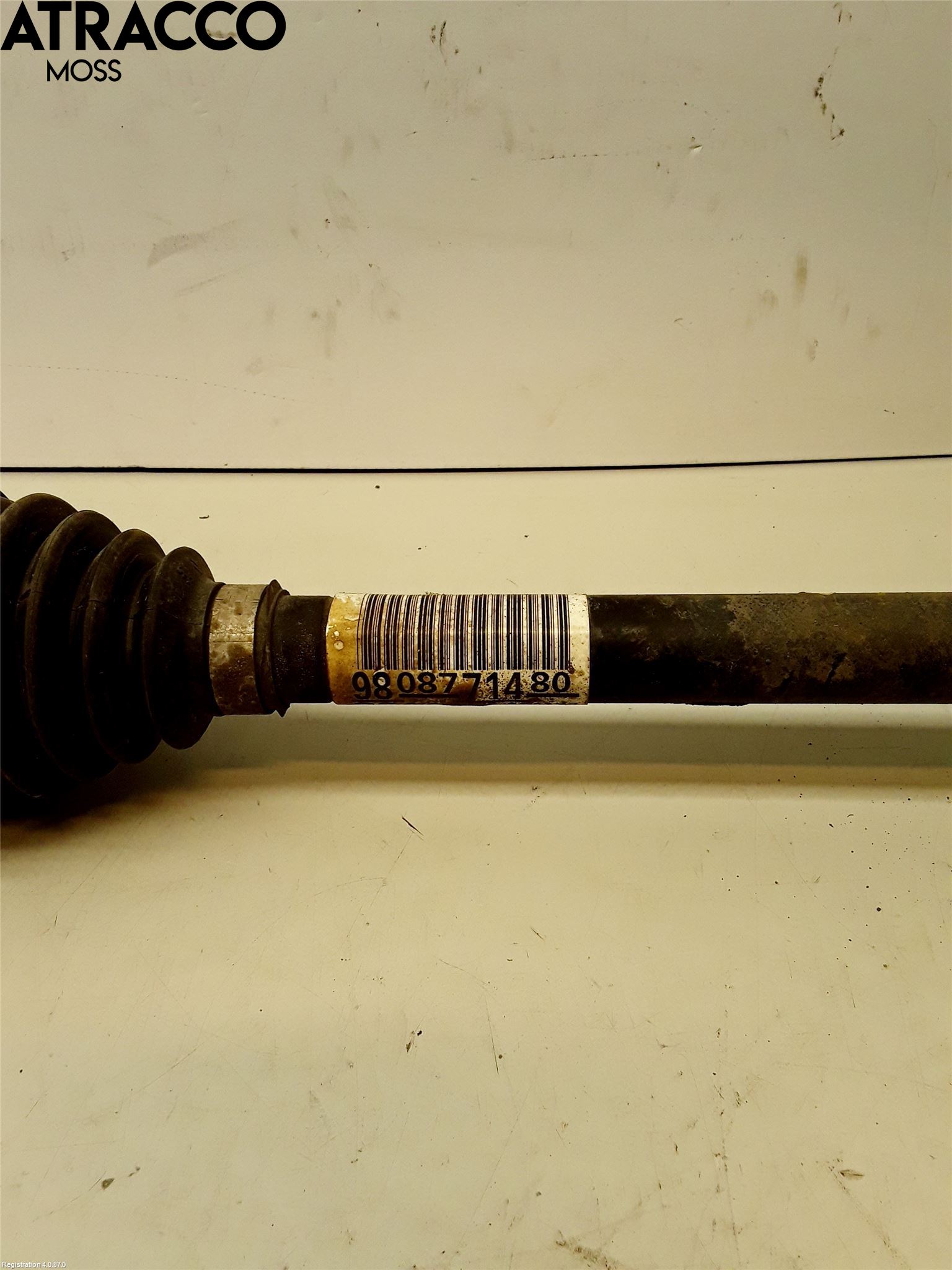 Peugeot 3008 17-24 Drivaxel Fram Vänster