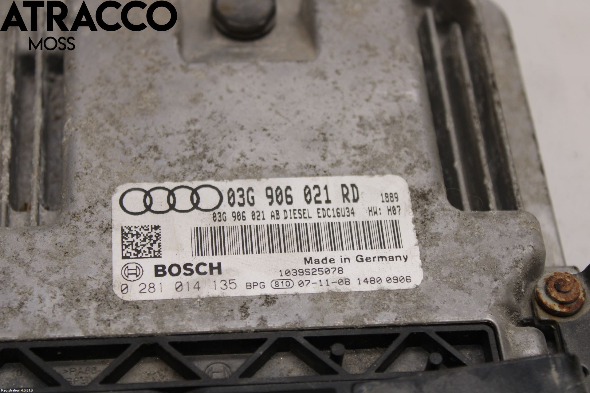 Audi A3/S3 05-13 Styrenhet Insprut Bensin
