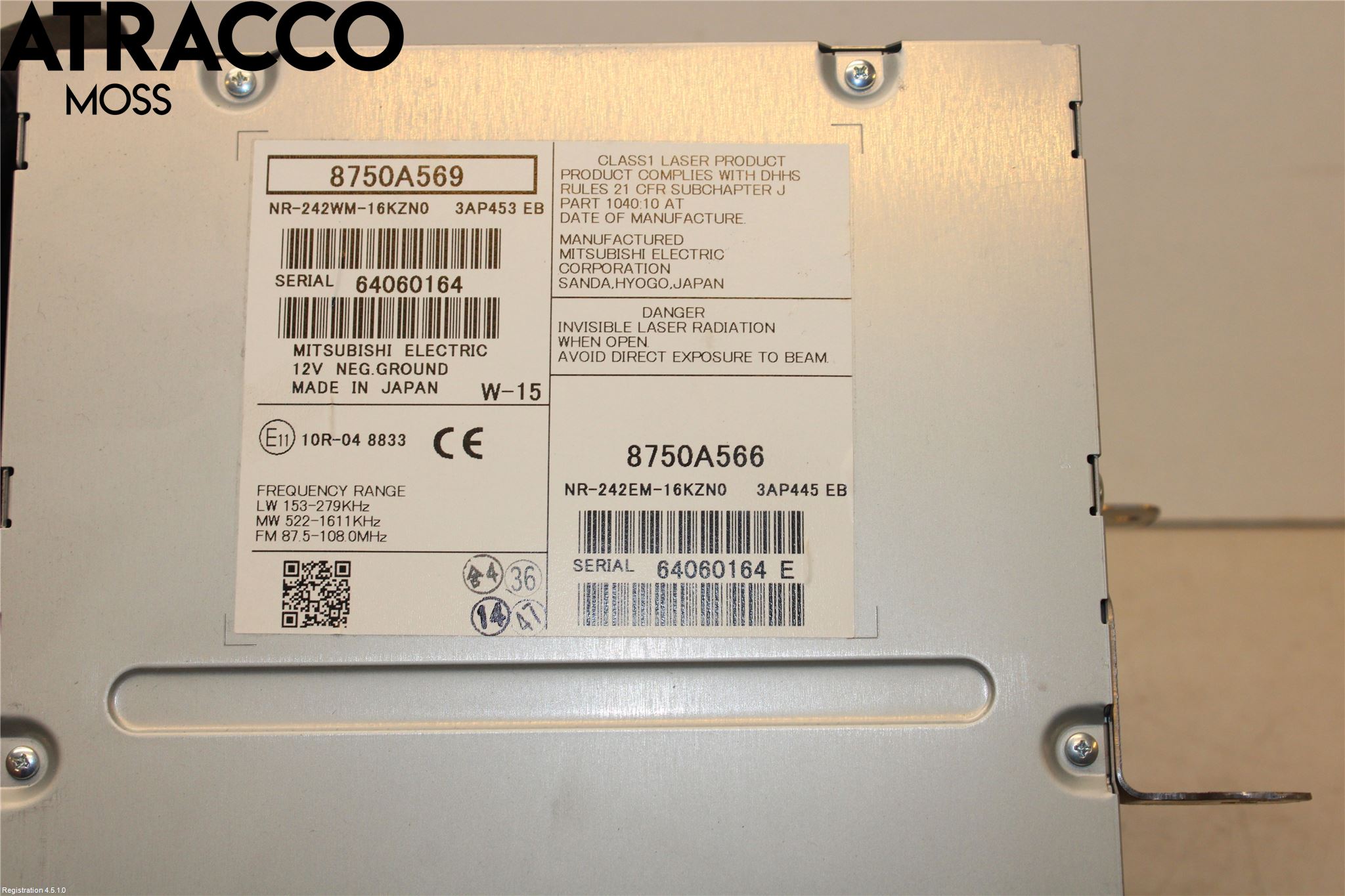 Mitsubishi OUTLANDER 13-21 Cd Radio - Multimediapanel