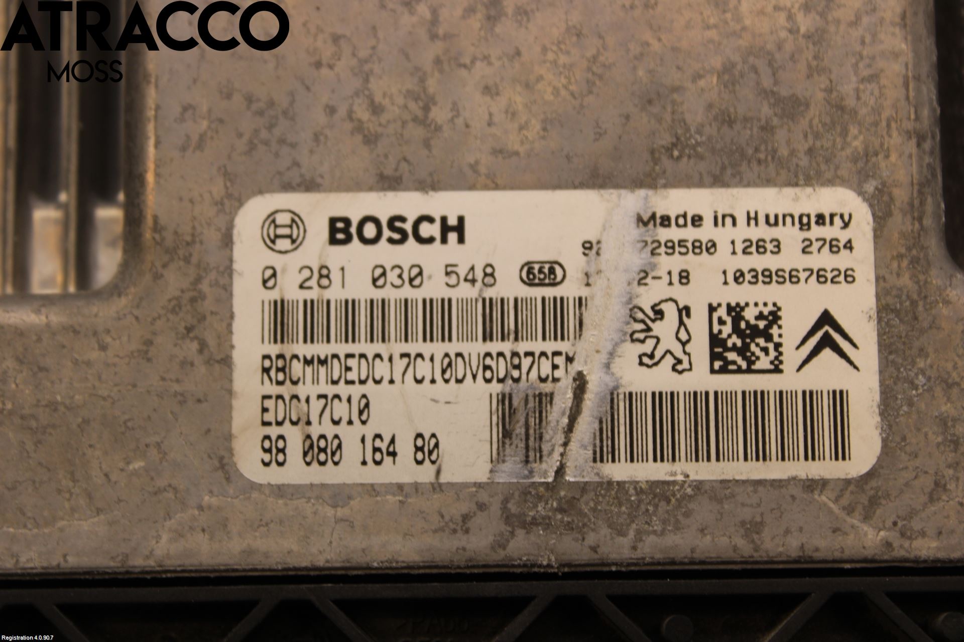 Citroen C3 PICASSO Styrenhet Insprut Bensin