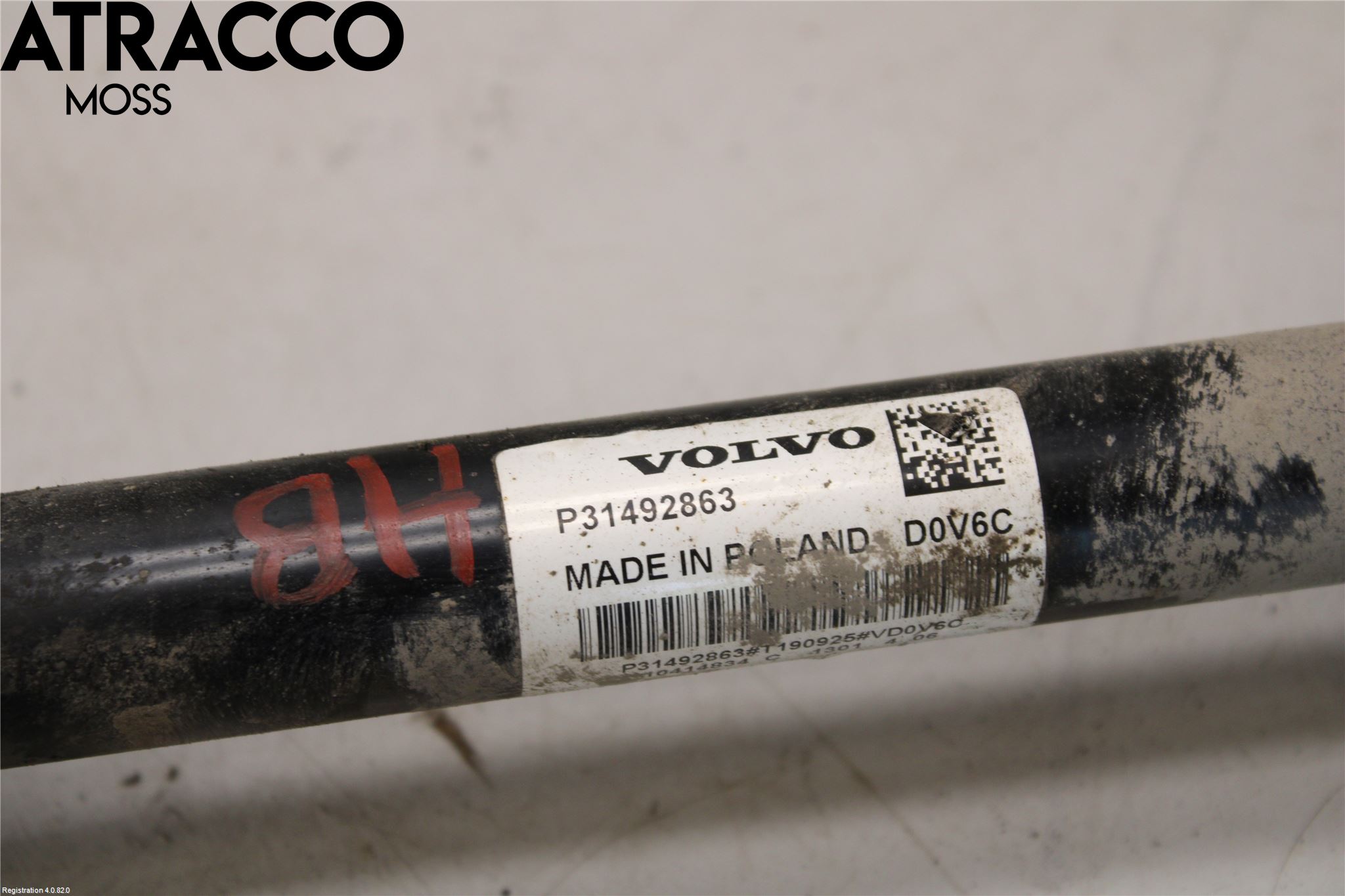 Volvo V60 19- Drivaxel Bak Höger