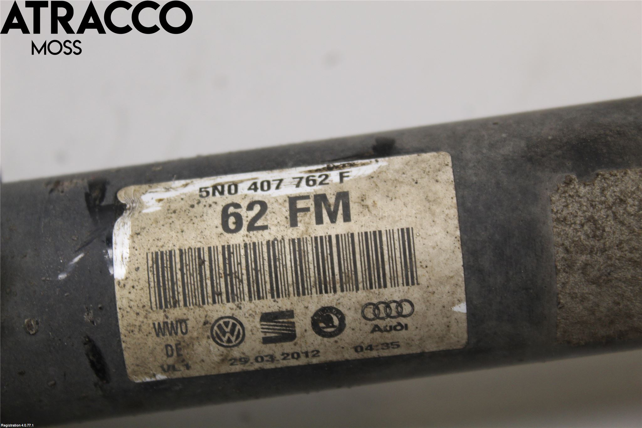 Audi Q3 8U 12-18 Drivaxel Fram Höger