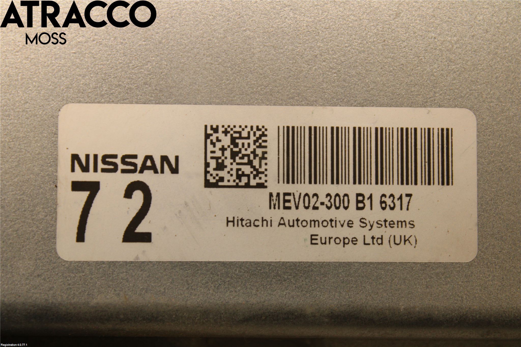 Nissan E-NV200/EVALIA Styrenhet Övrigt