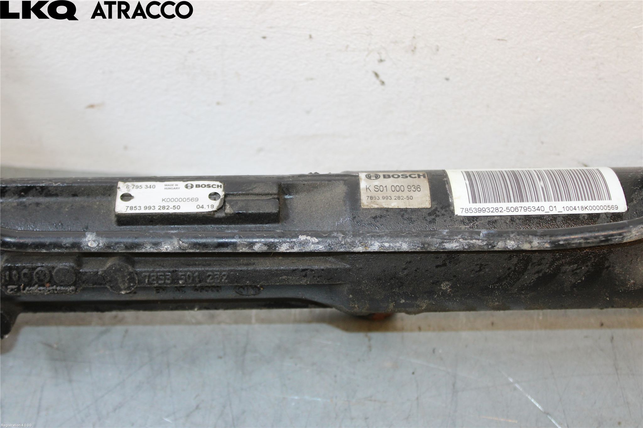 BMW 5 E60/61 Sed/Tou 02-10 Styrväxel Servo -Snäcka