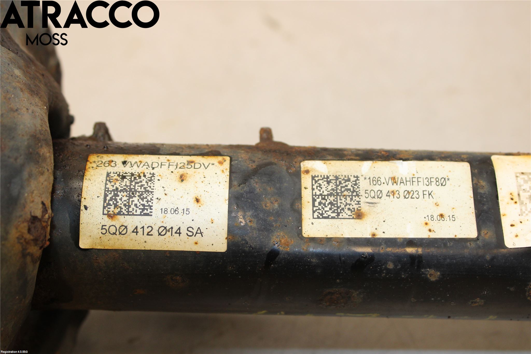 Volkswagen VW GOLF / E-GOLF VII 13-20 Fjäderben Fram Vänster