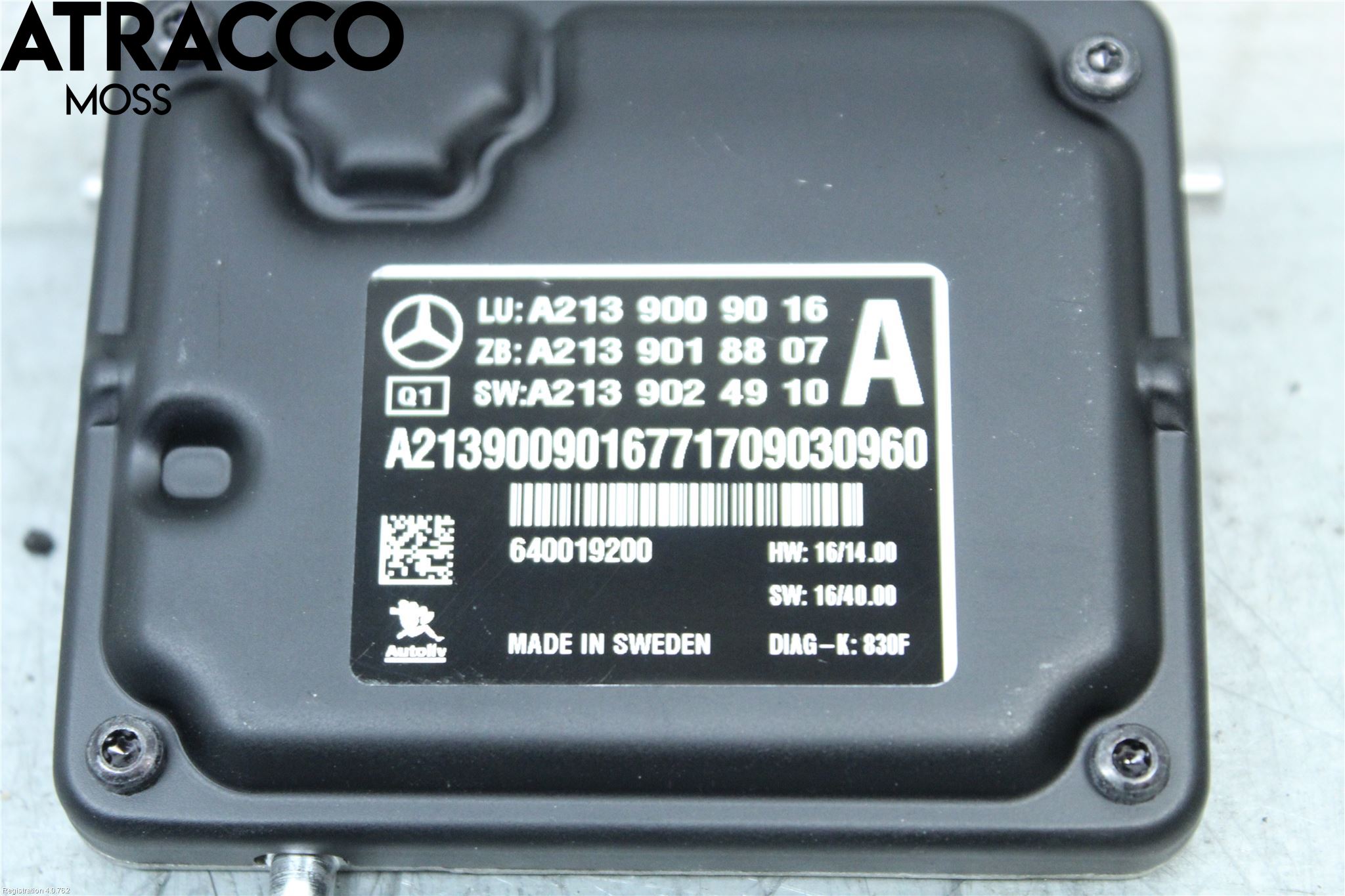 Mercedes-Benz MB E-KLASS (W213) 16-23 Sensor Aktivt Kollisionsskydd