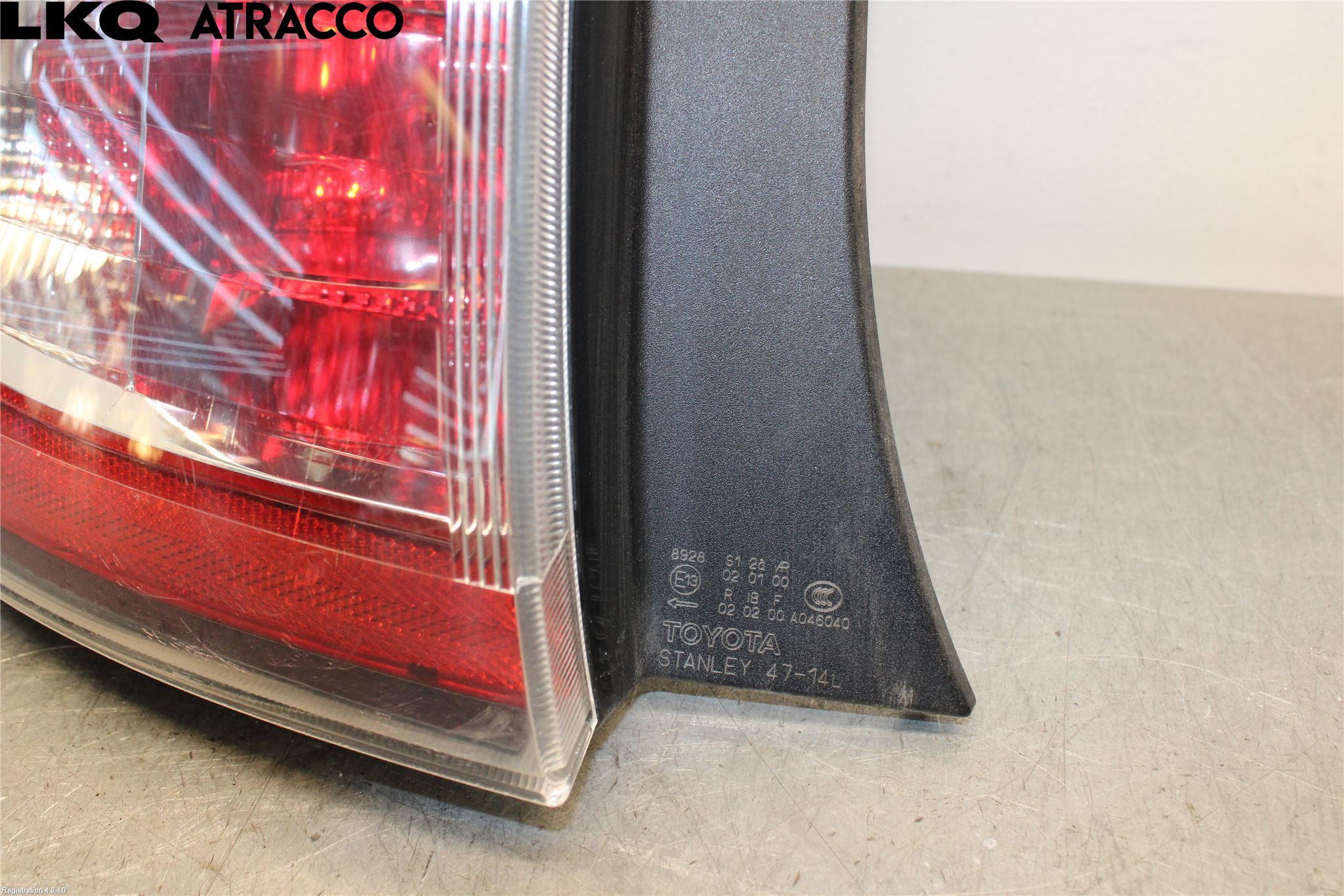 Toyota PRIUS NWH20 04-08 Bakljus Vänster