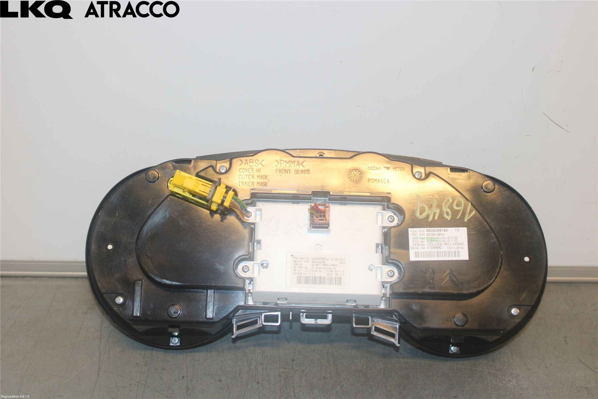 Peugeot 3008 09-16 Instrument Komb