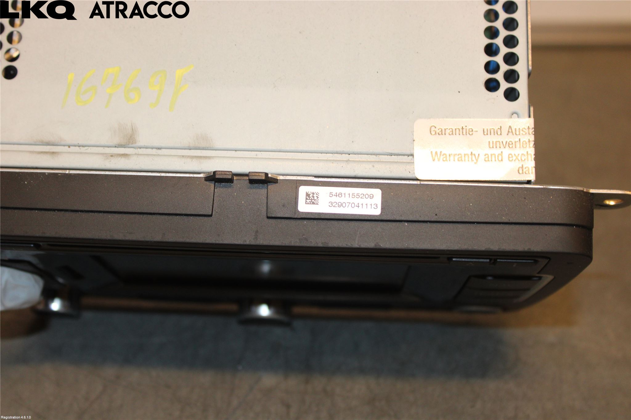 Volkswagen VW TOURAN 10-15 Cd Radio - Multimediapanel