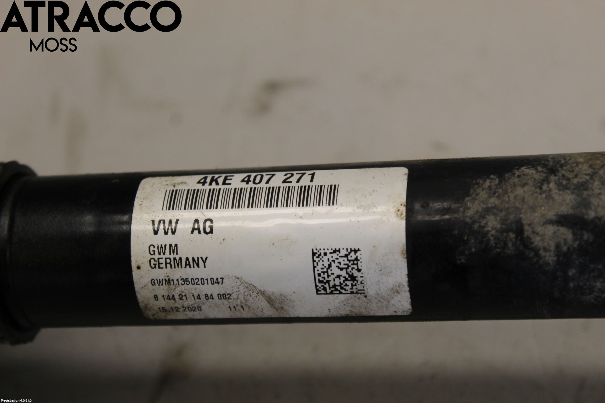 Audi E-TRON, S GE 19- Drivaxel Fram Vänster