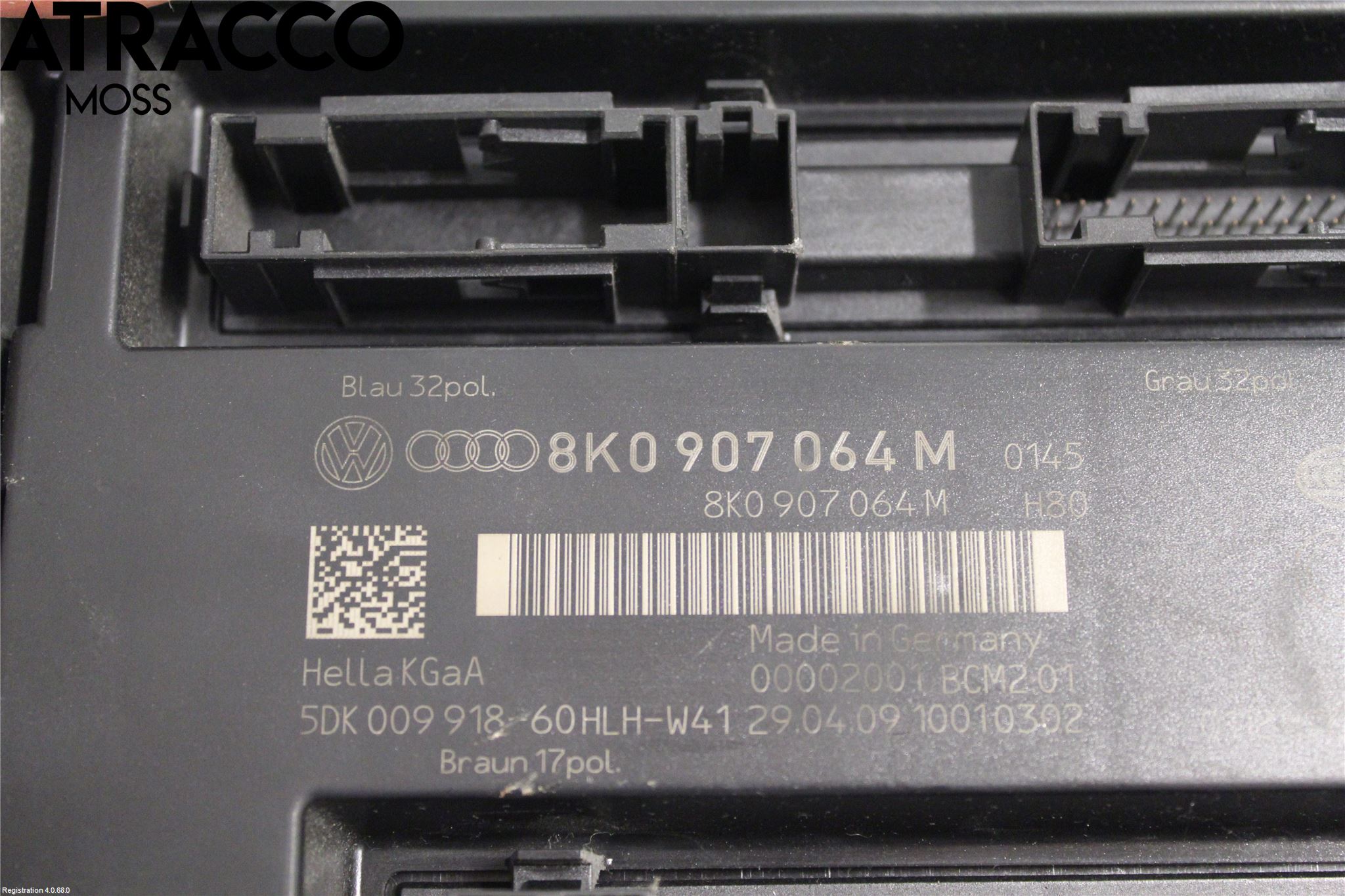 Audi A4/S4 08-11 Styrenhet Övrigt