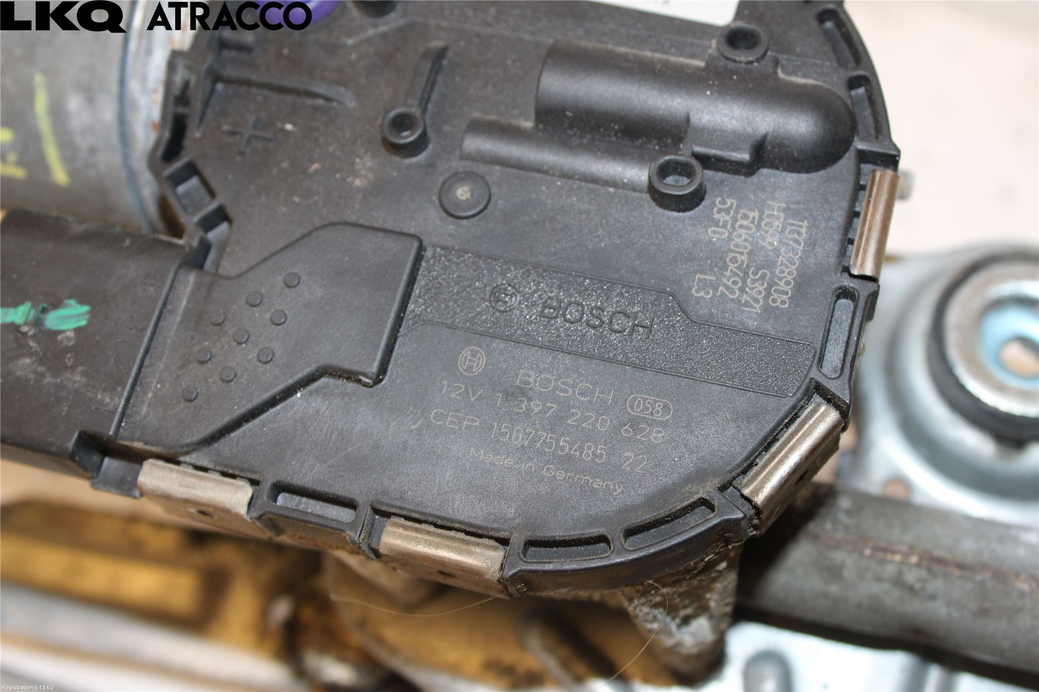 Volvo S60 14-18 Torkarmotor Vindruta