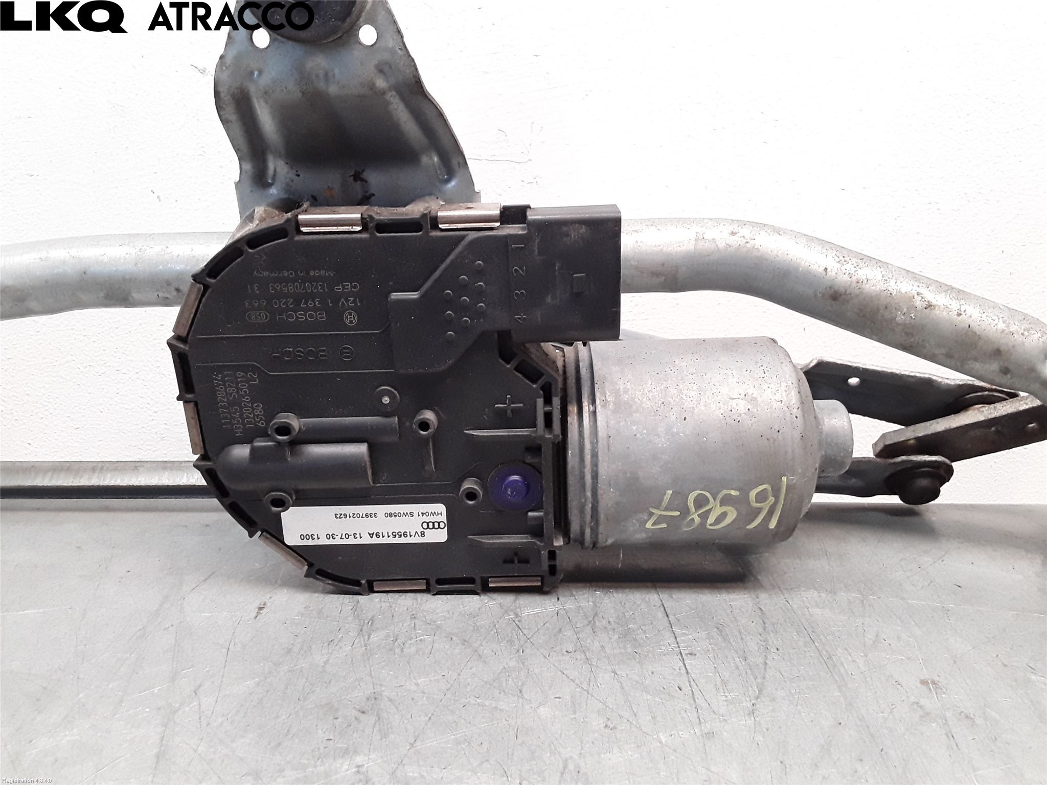 Audi A3/S3 05-13 Torkarmotor Vindruta