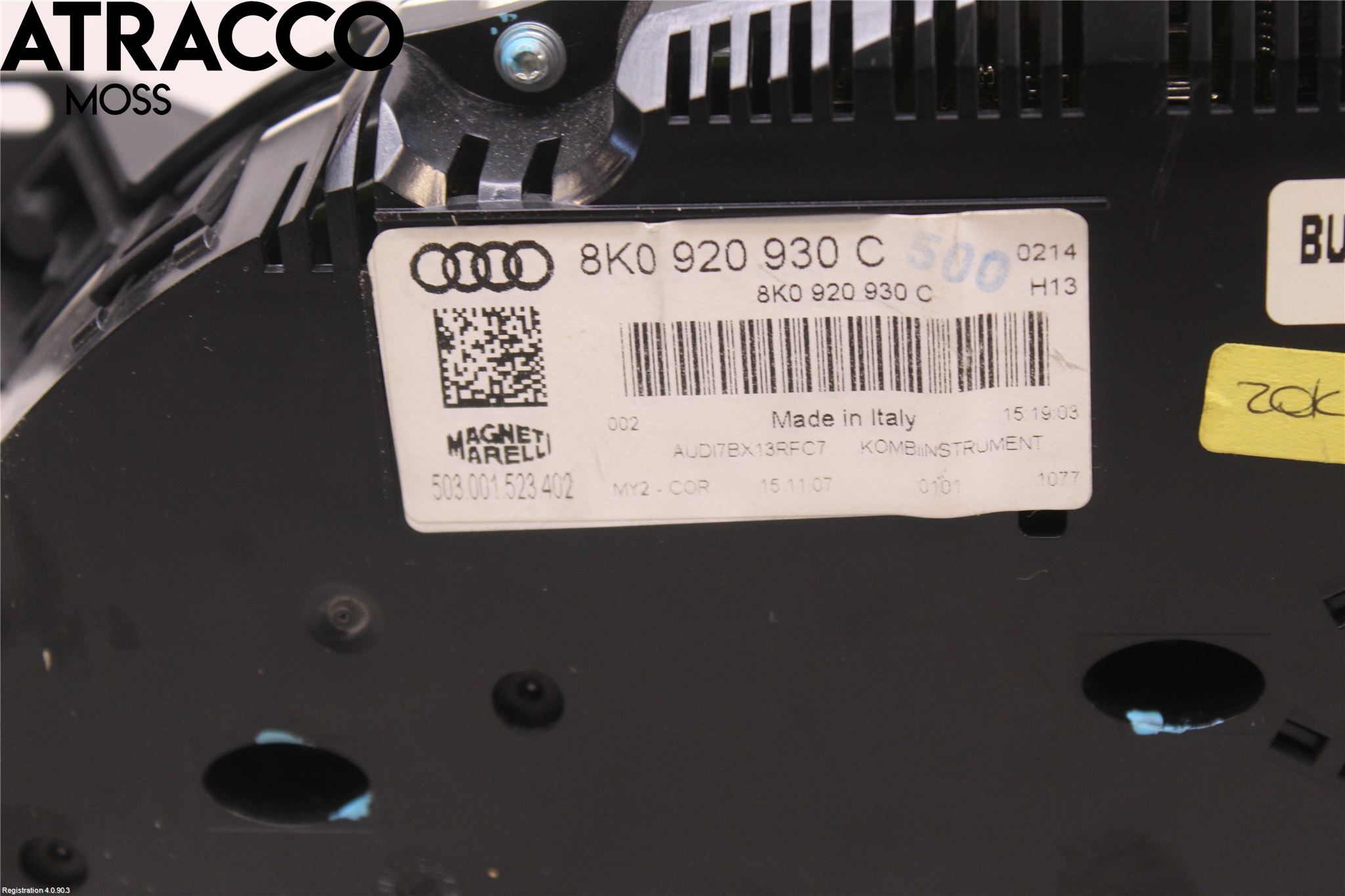 Audi A4/S4 08-11 Instrument Komb