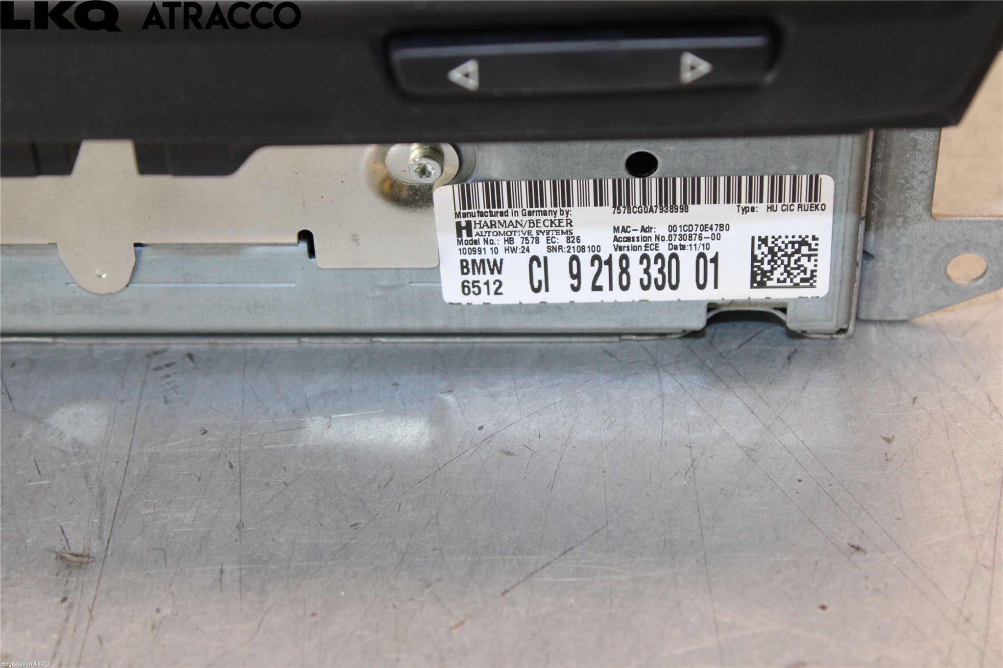 BMW 3 E90/91 SED/TOU 05-12 Cd Radio - Multimediapanel