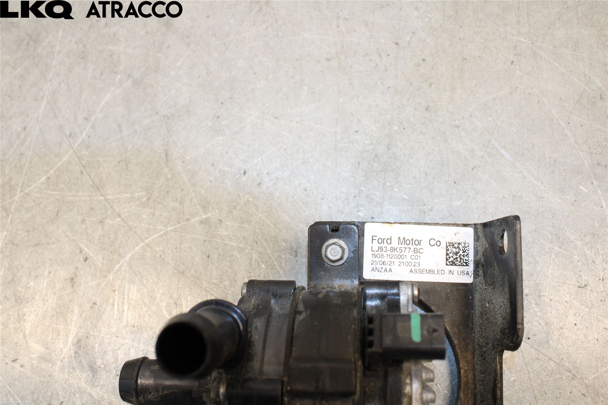 Ford MUSTANG Mach-E 21- Vattenpump