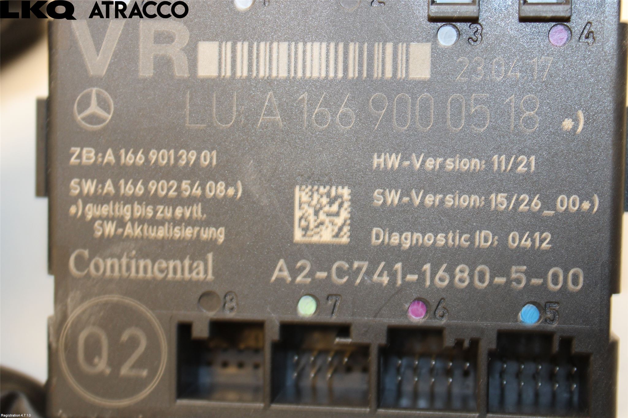 Mercedes-Benz MB B-KLASS (W246/W242) 12-19 Styrenhet Dörr
