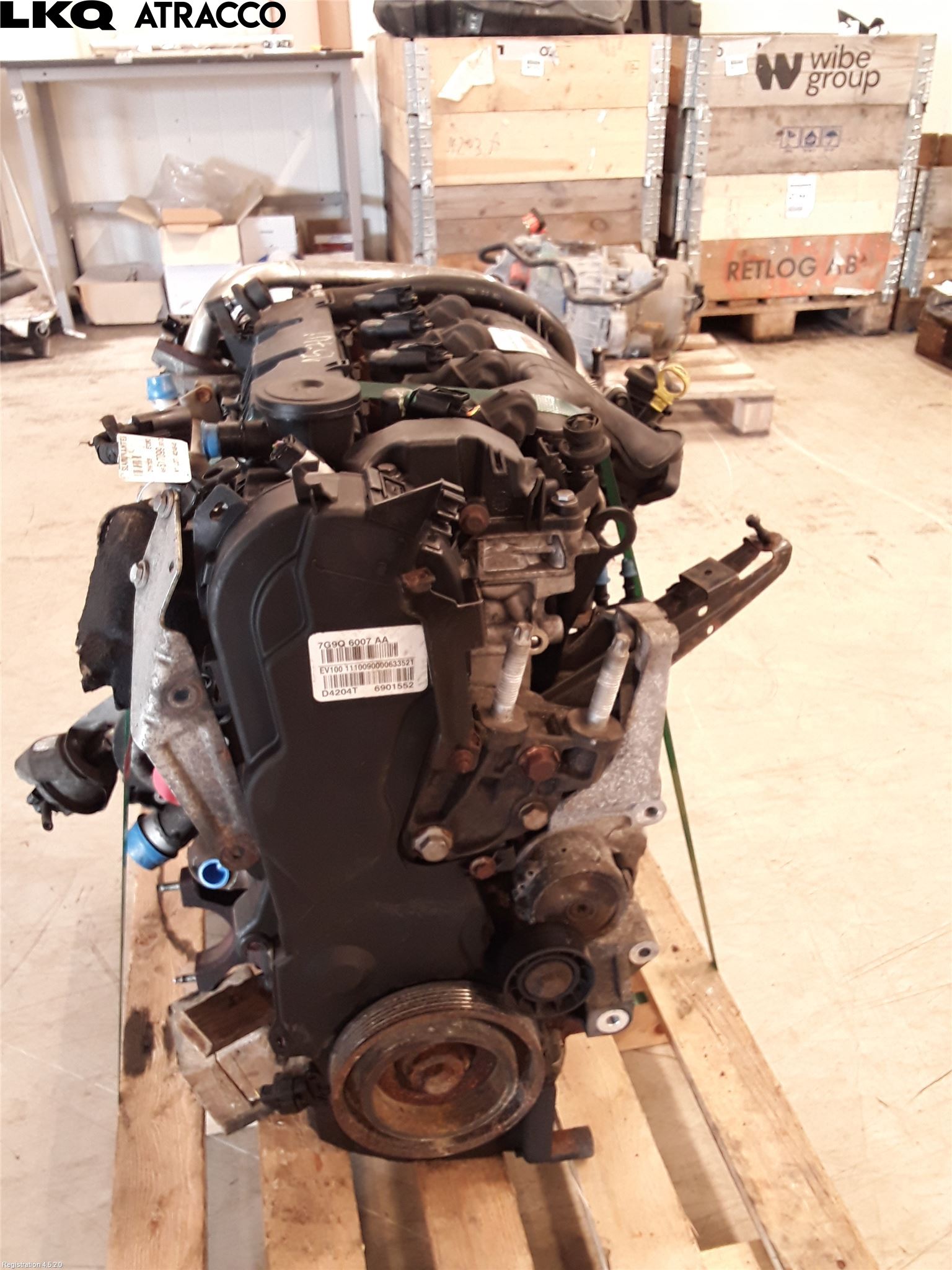 Ford MONDEO 07-15 Motor Diesel