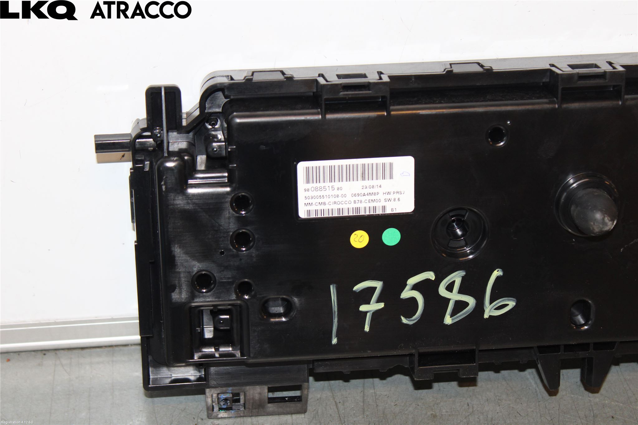Citroen C4 GRAND PICASSO 14-18 Instrument Komb