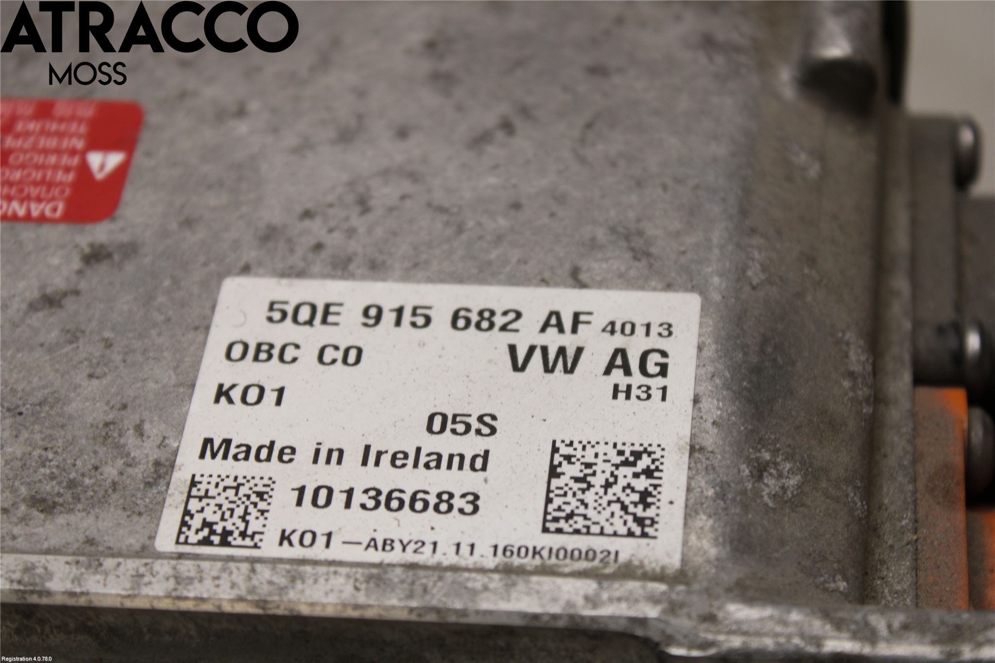 Volkswagen VW PASSAT 15-19 Batteriladdare Högspänning