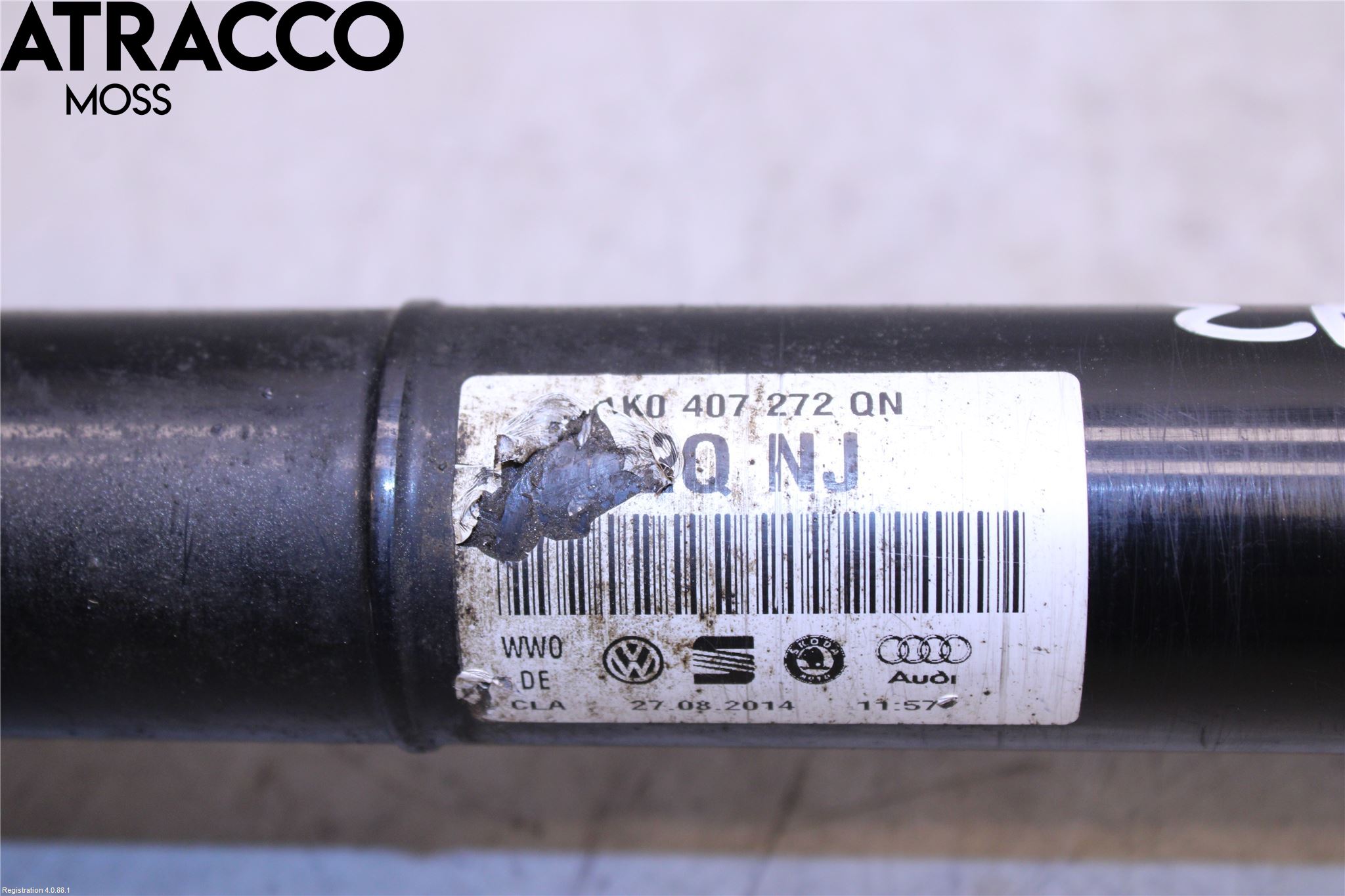 Volkswagen VW GOLF SPORTSVAN 15-20 Drivaxel Fram Vänster