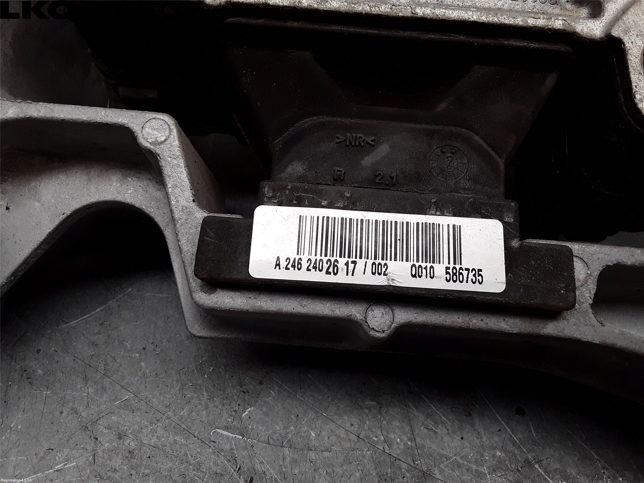 Mercedes-Benz MB B-KLASS (W246/W242) 12-19 Motorfäste