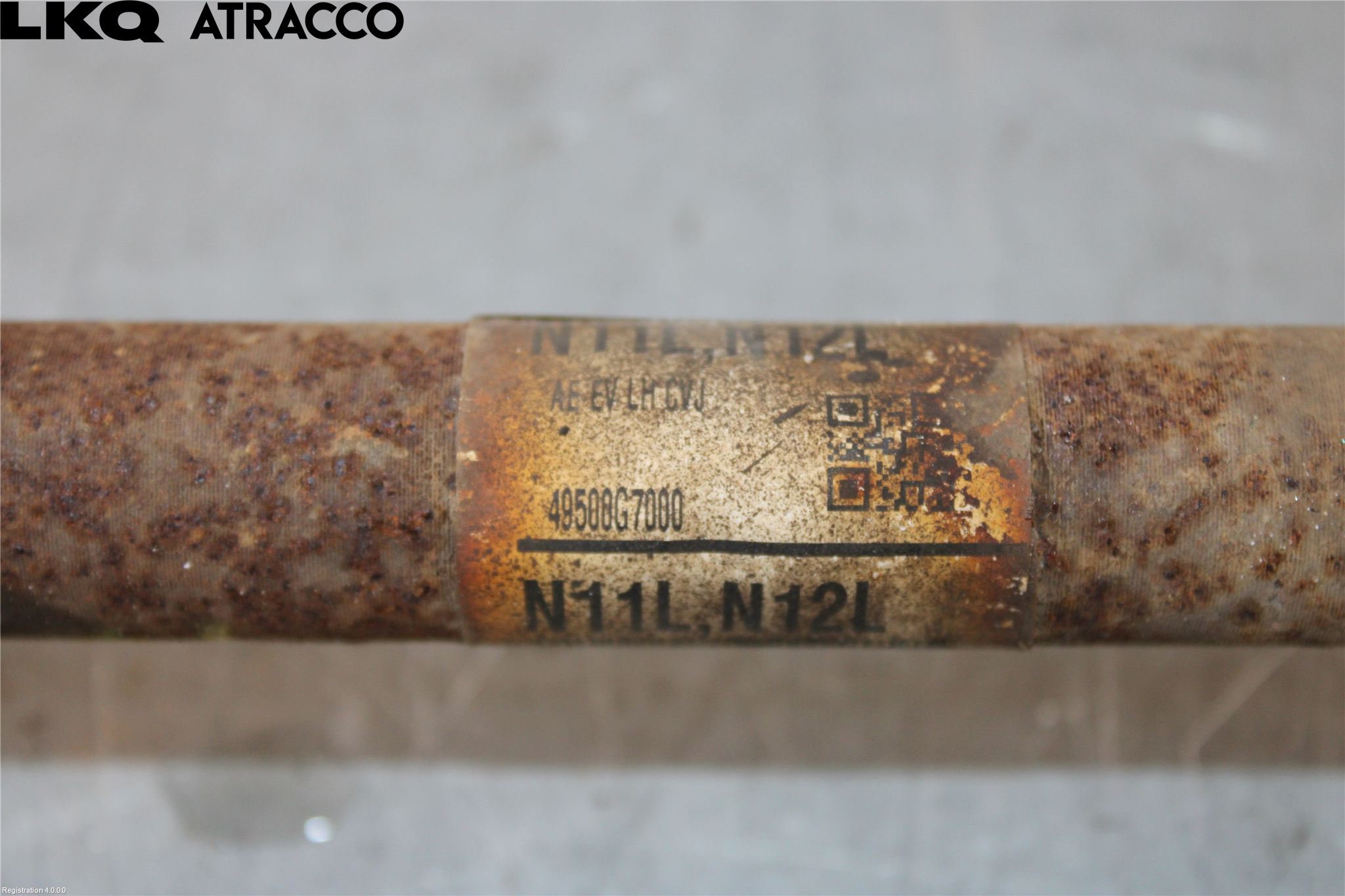 Hyundai IONIQ AE 17-22 Drivaxel Fram Vänster