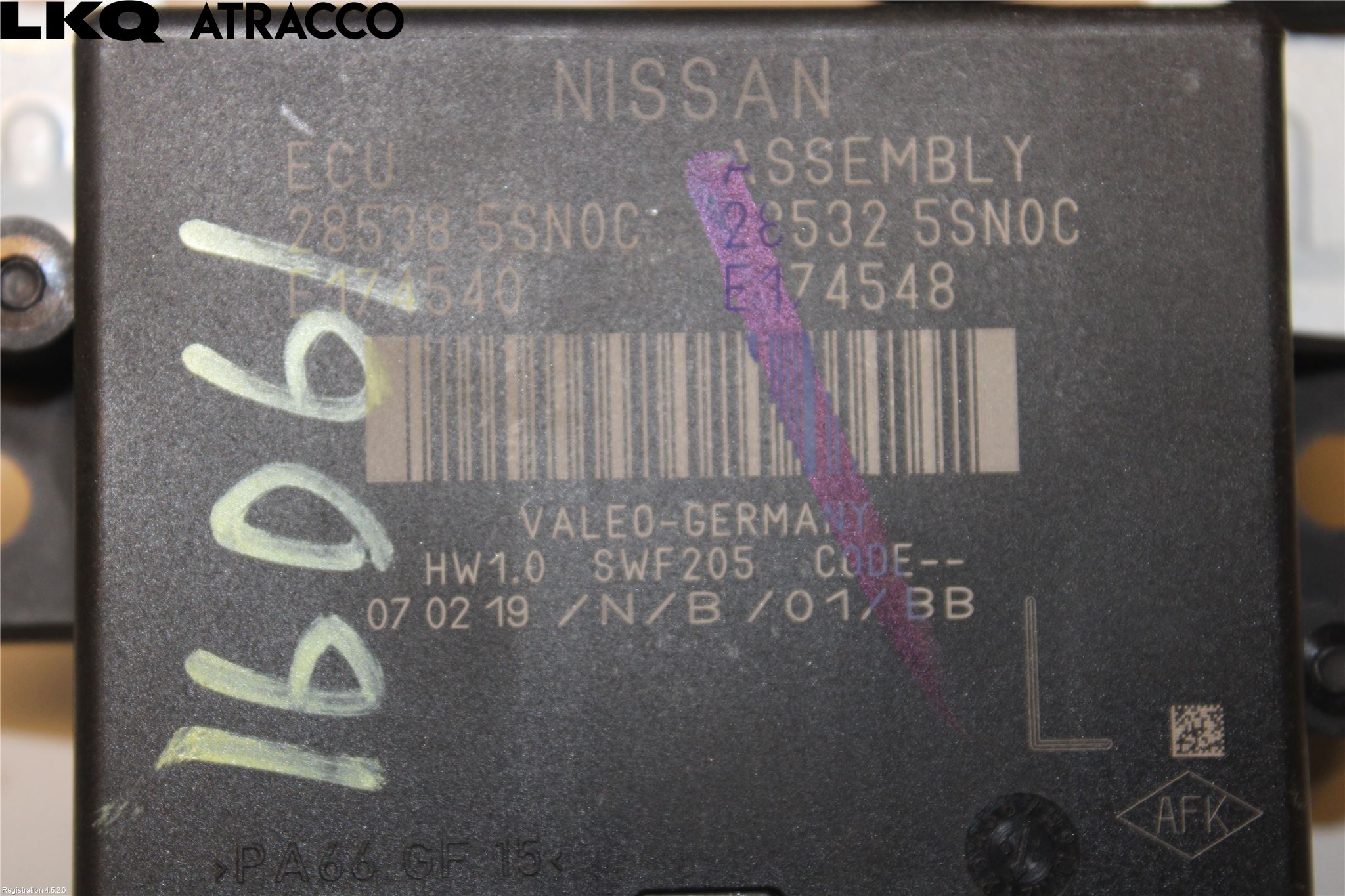 Nissan LEAF 18- Styrenhet Övrigt