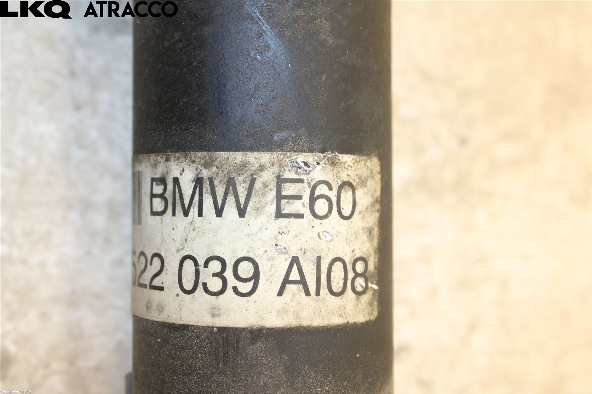 BMW 5 E60/61 Sed/Tou 02-10 Mellanaxel Komp