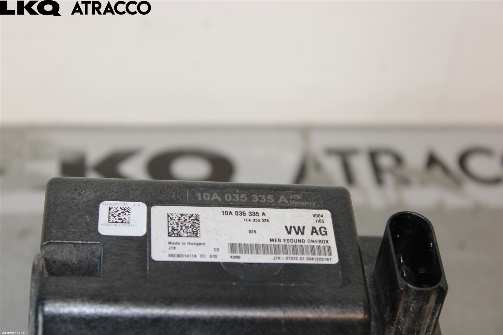 Volkswagen VW ID.3 21- Högtalare